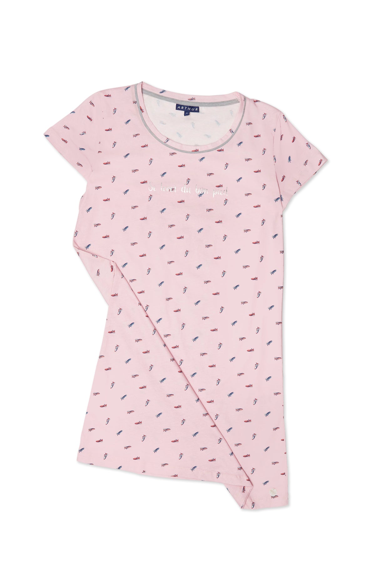 Chemise de nuit Femme Sneakers Rose 3