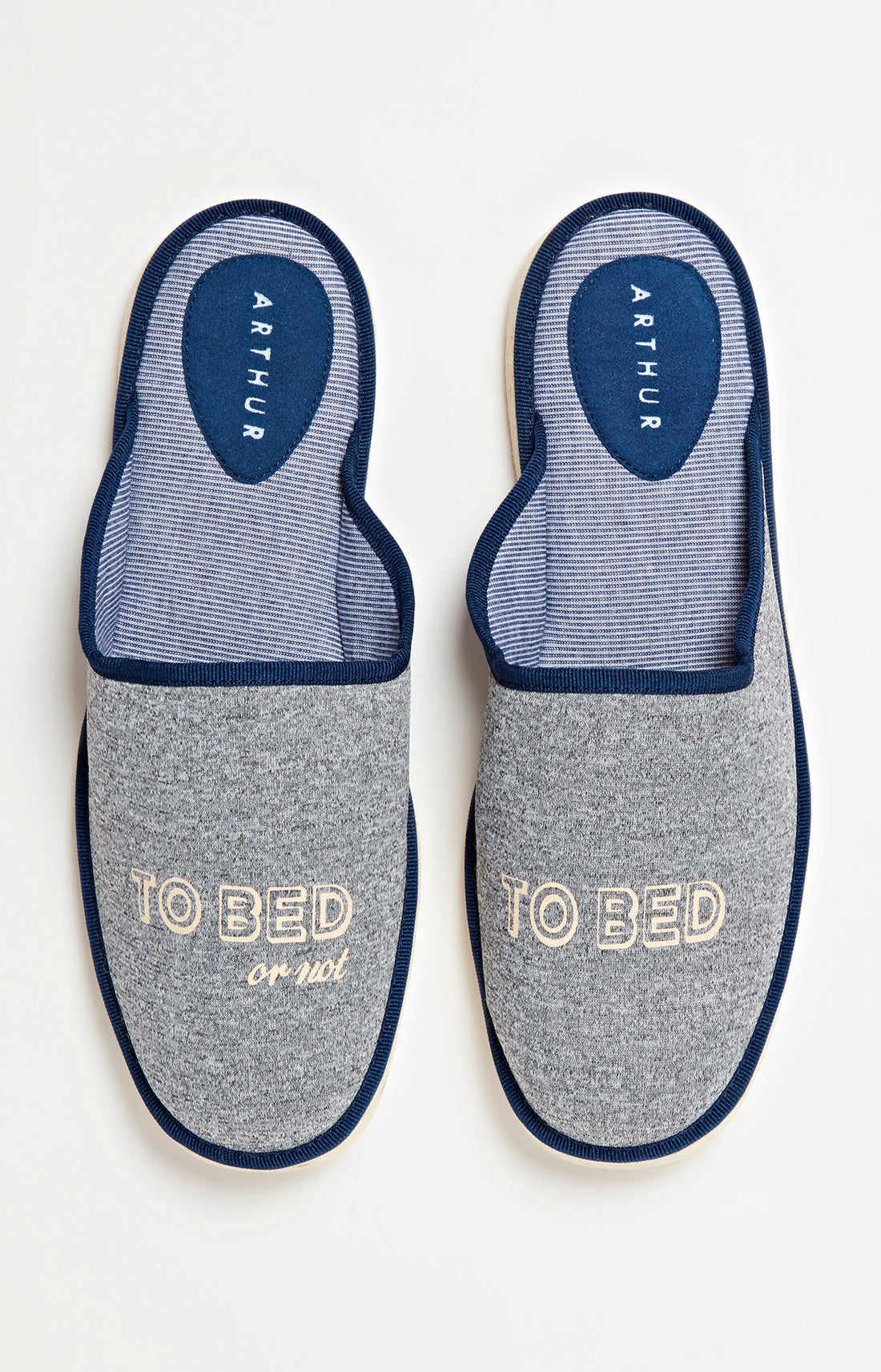 Mules Homme Bed or Not to Bed Gris 2