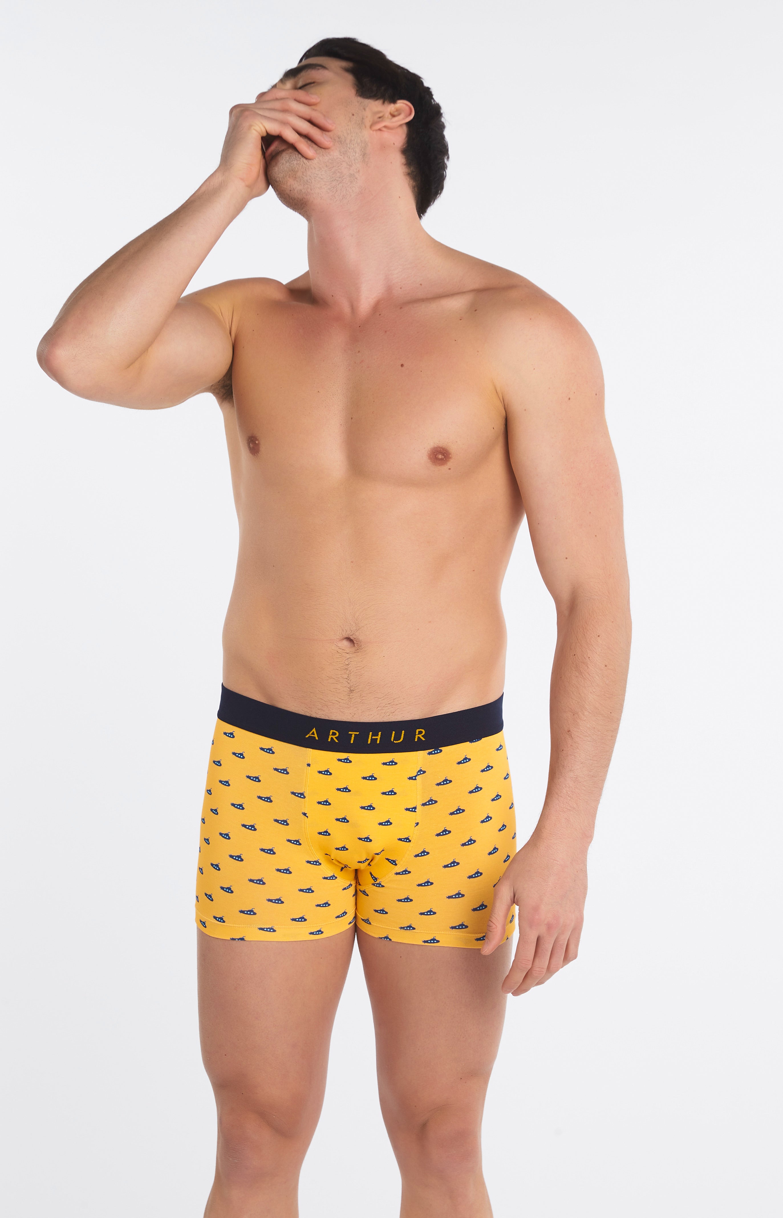 Boxer Homme Sub Jaune 4