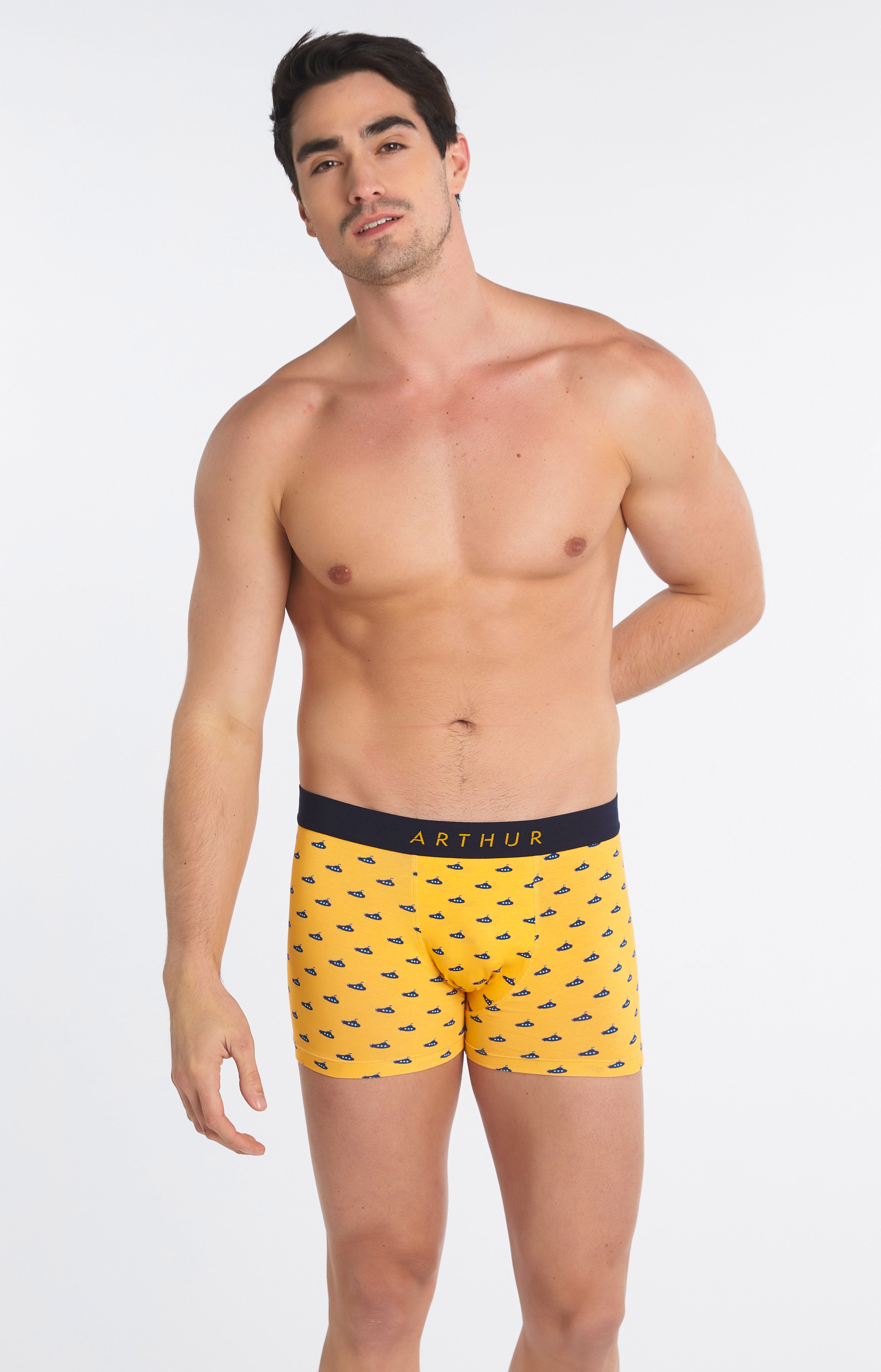 Boxer Homme Sub Jaune 1