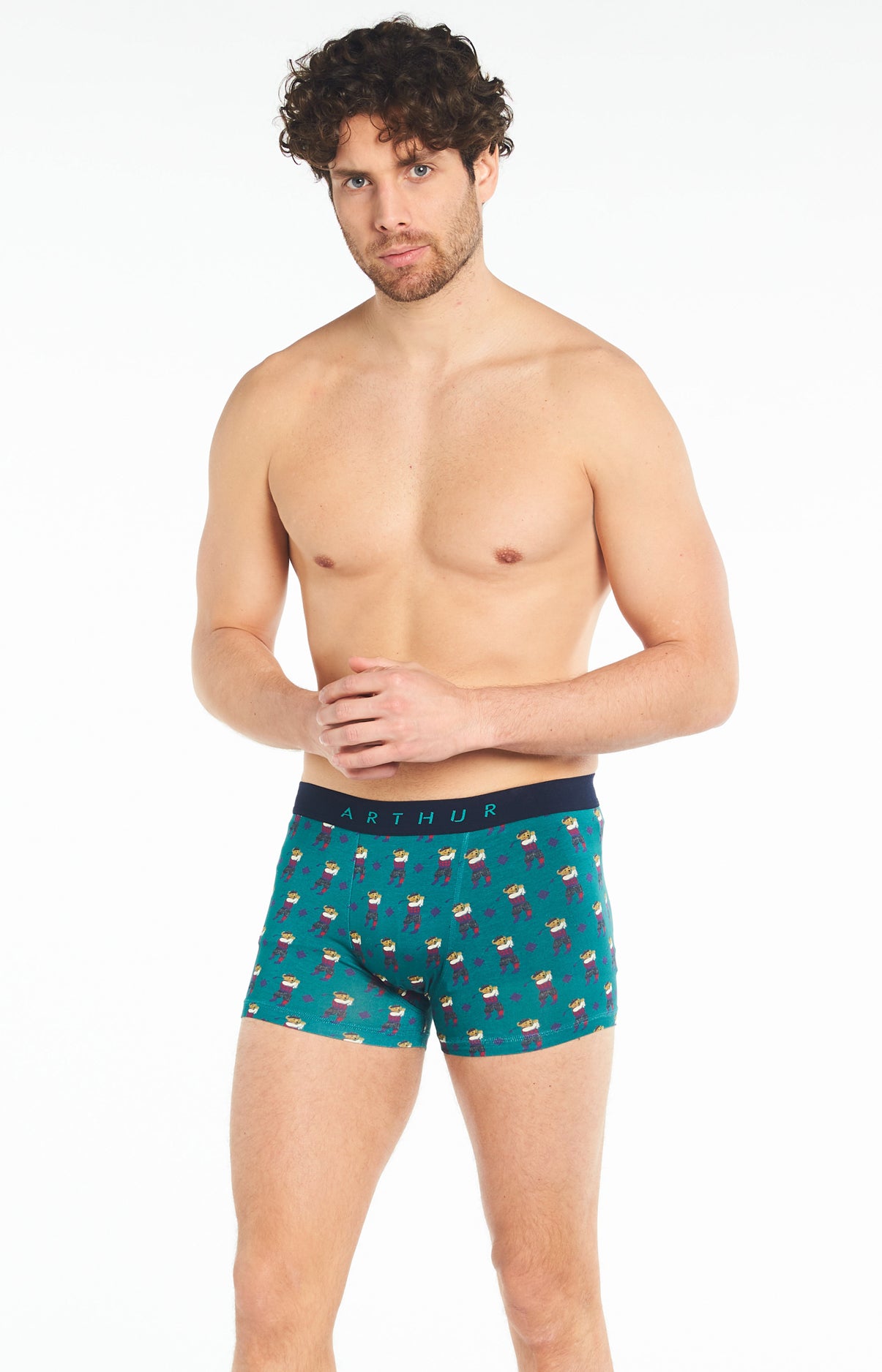 Boxer Homme Green de Champion Vert 4
