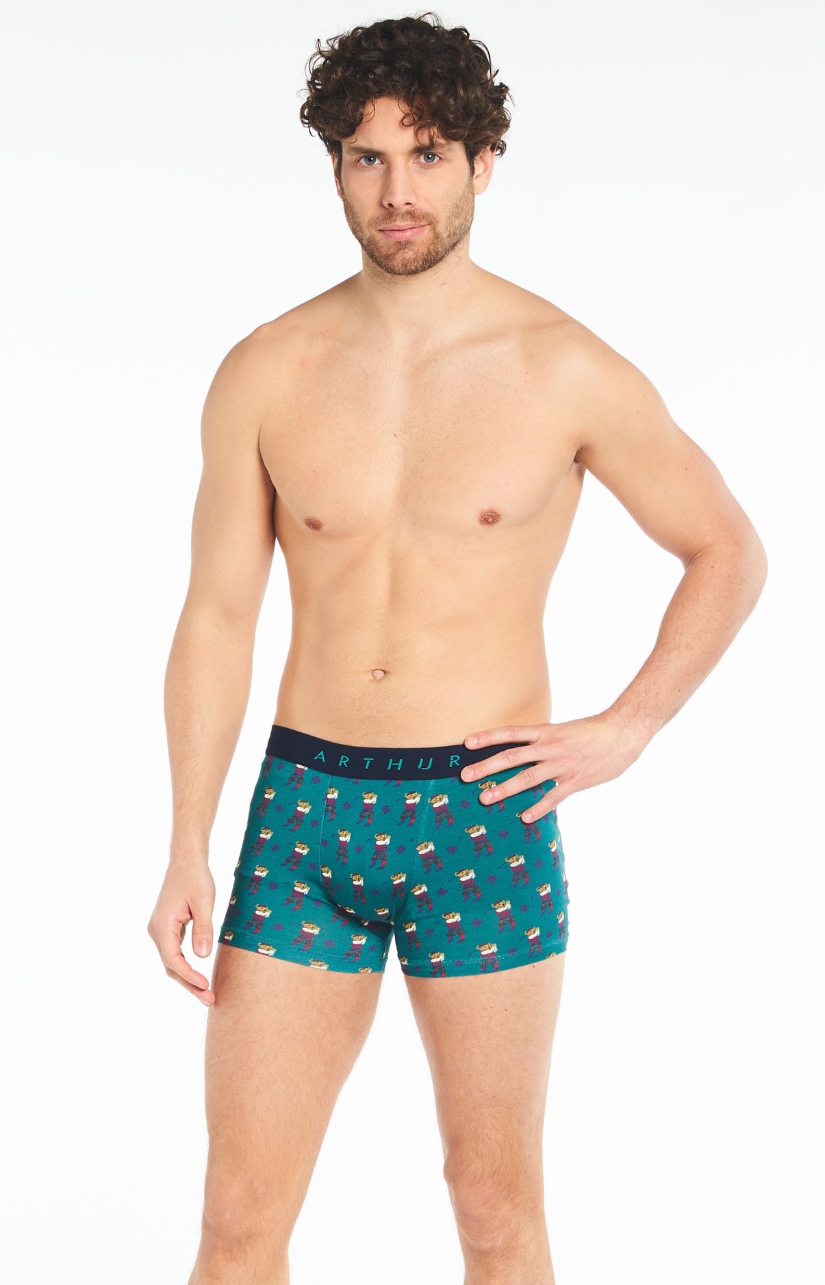 Boxer Homme Green de Champion Vert 2