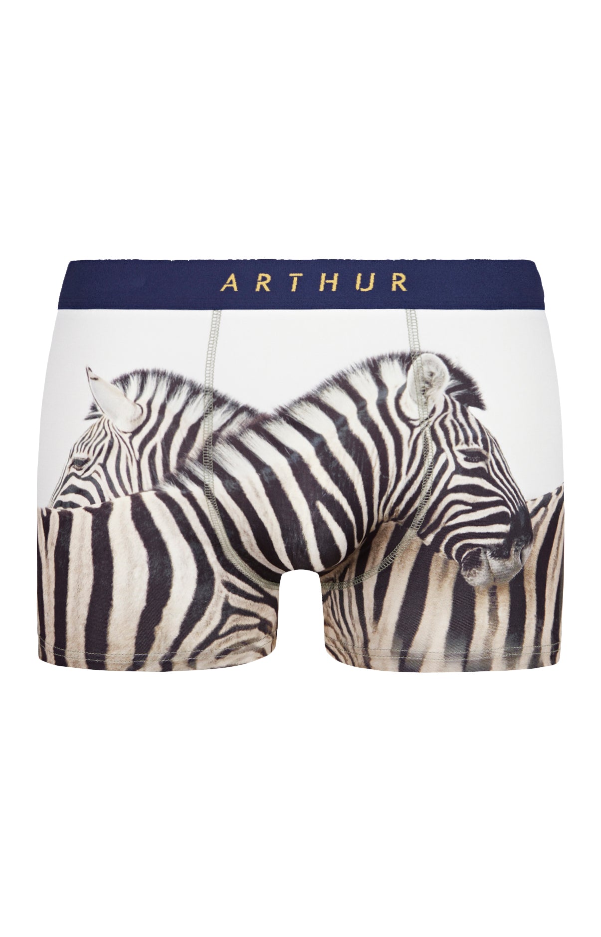Boxer Homme Zèbre Noir 3
