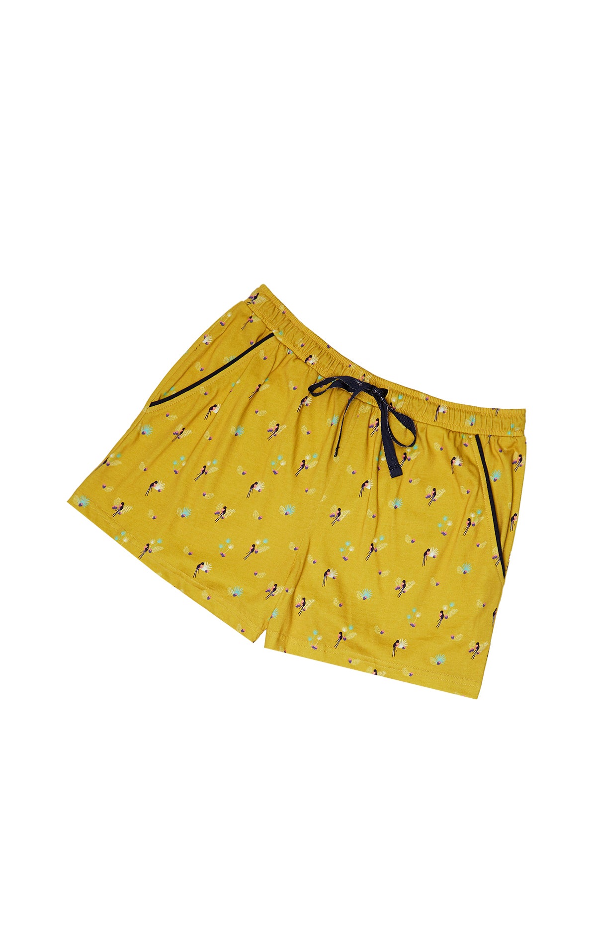 Short Femme Birdie Jaune 3