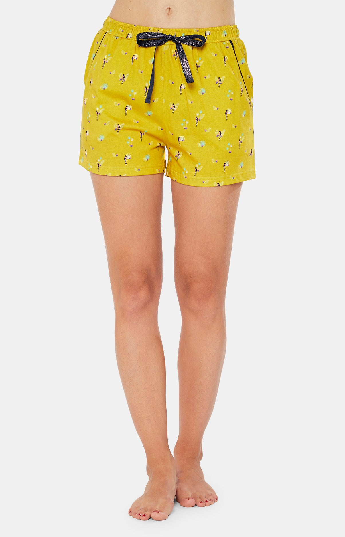 Short Femme Birdie Jaune 4