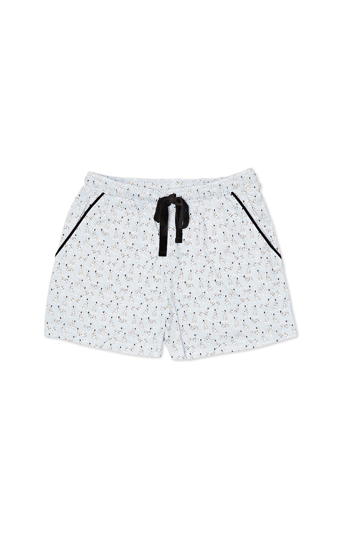 Short Femme Dalmatien Bleu 3