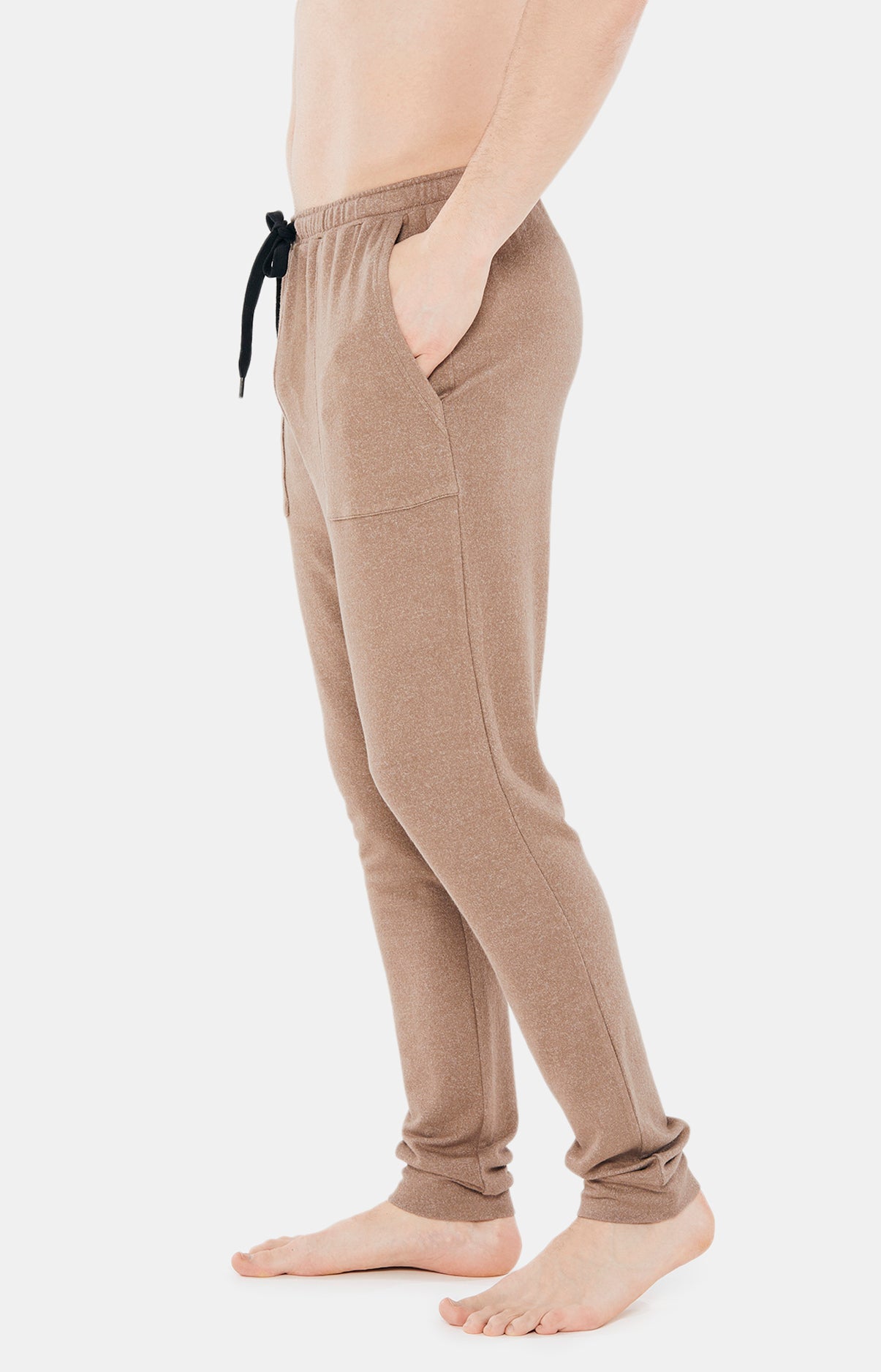 Pyjama long Homme Beige et Marron 6