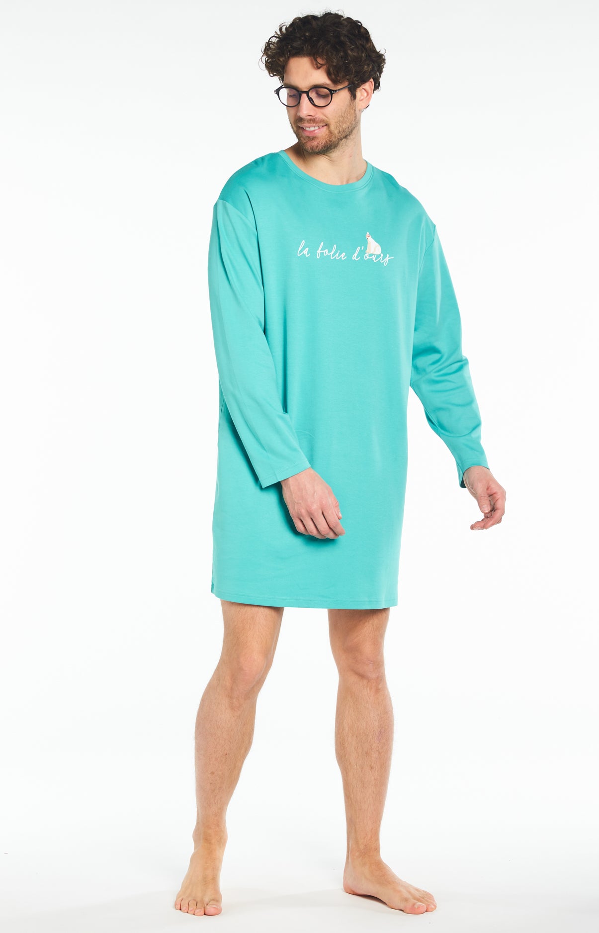 Chemise de nuit Maxi Tee-shirt Homme La Folie d&