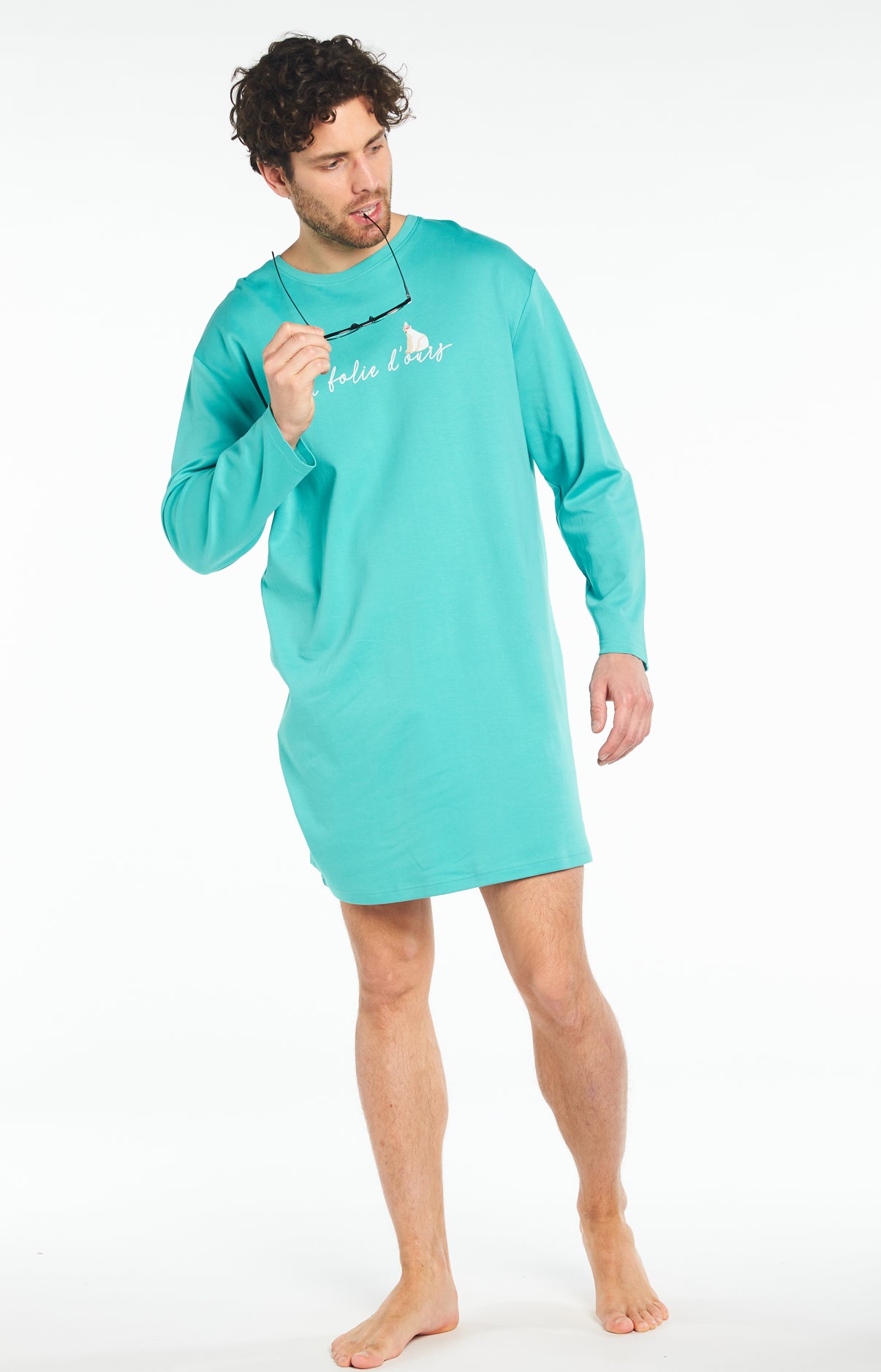 Chemise de nuit Maxi Tee-shirt Homme La Folie d&