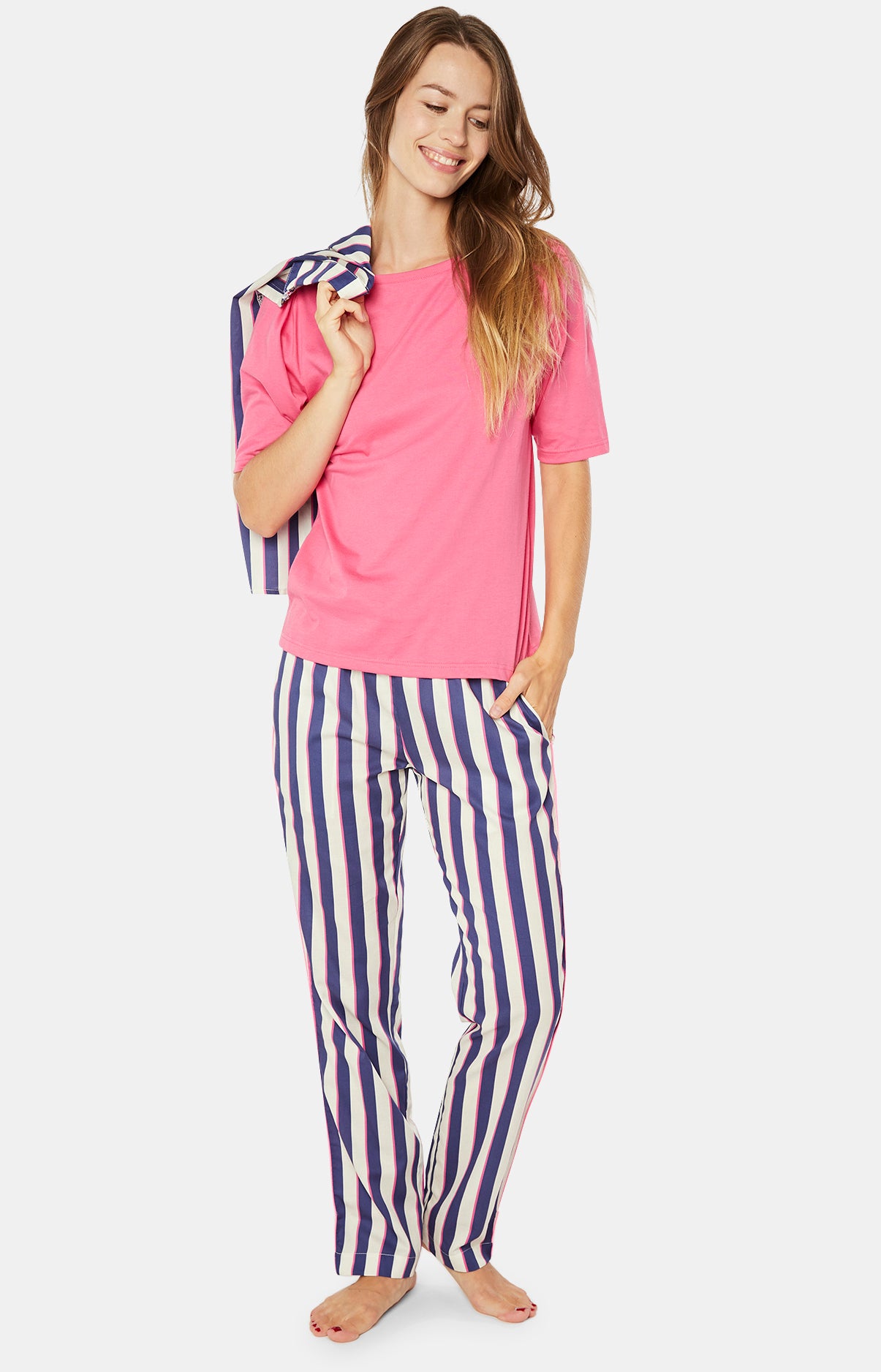 Tee-shirt Femme manches courtes Candy Rose 2