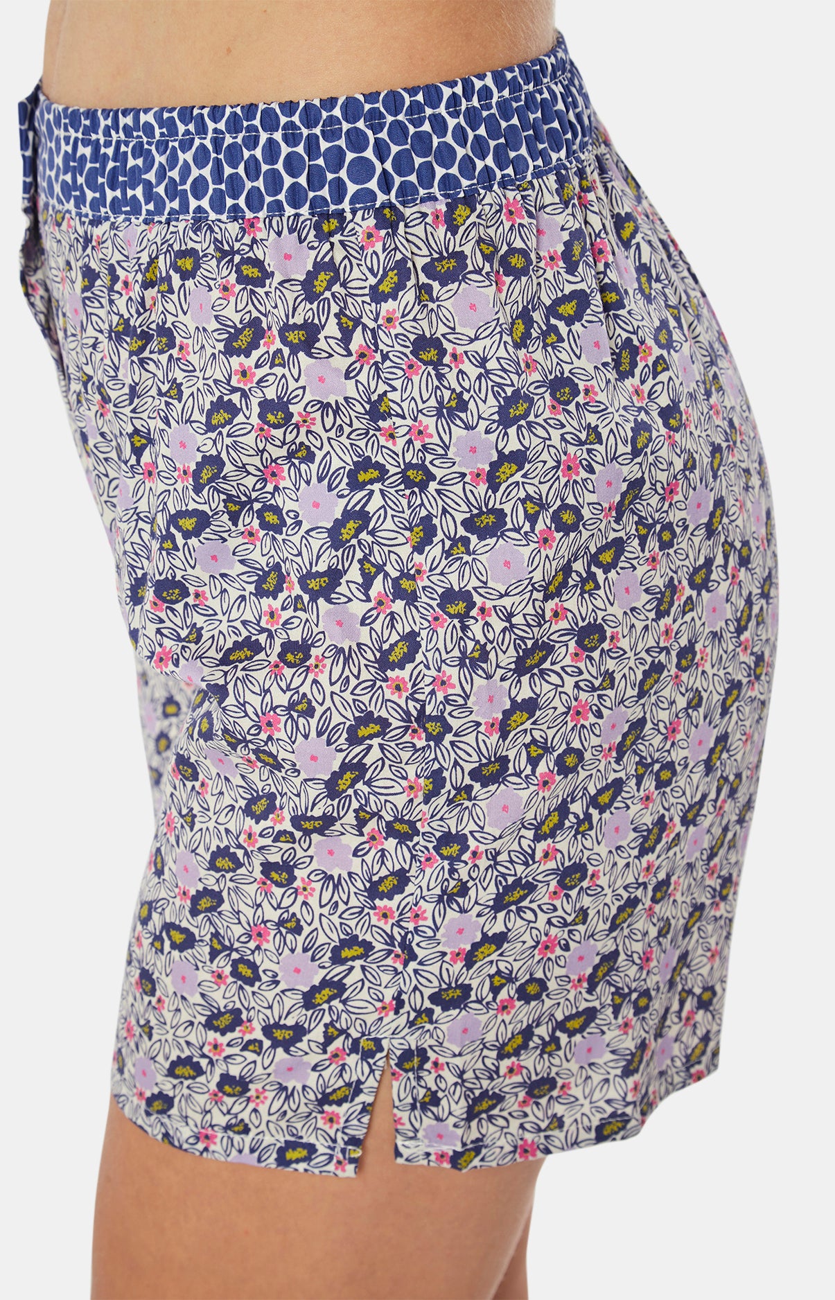 Short Femme Fleur Multicolore 13