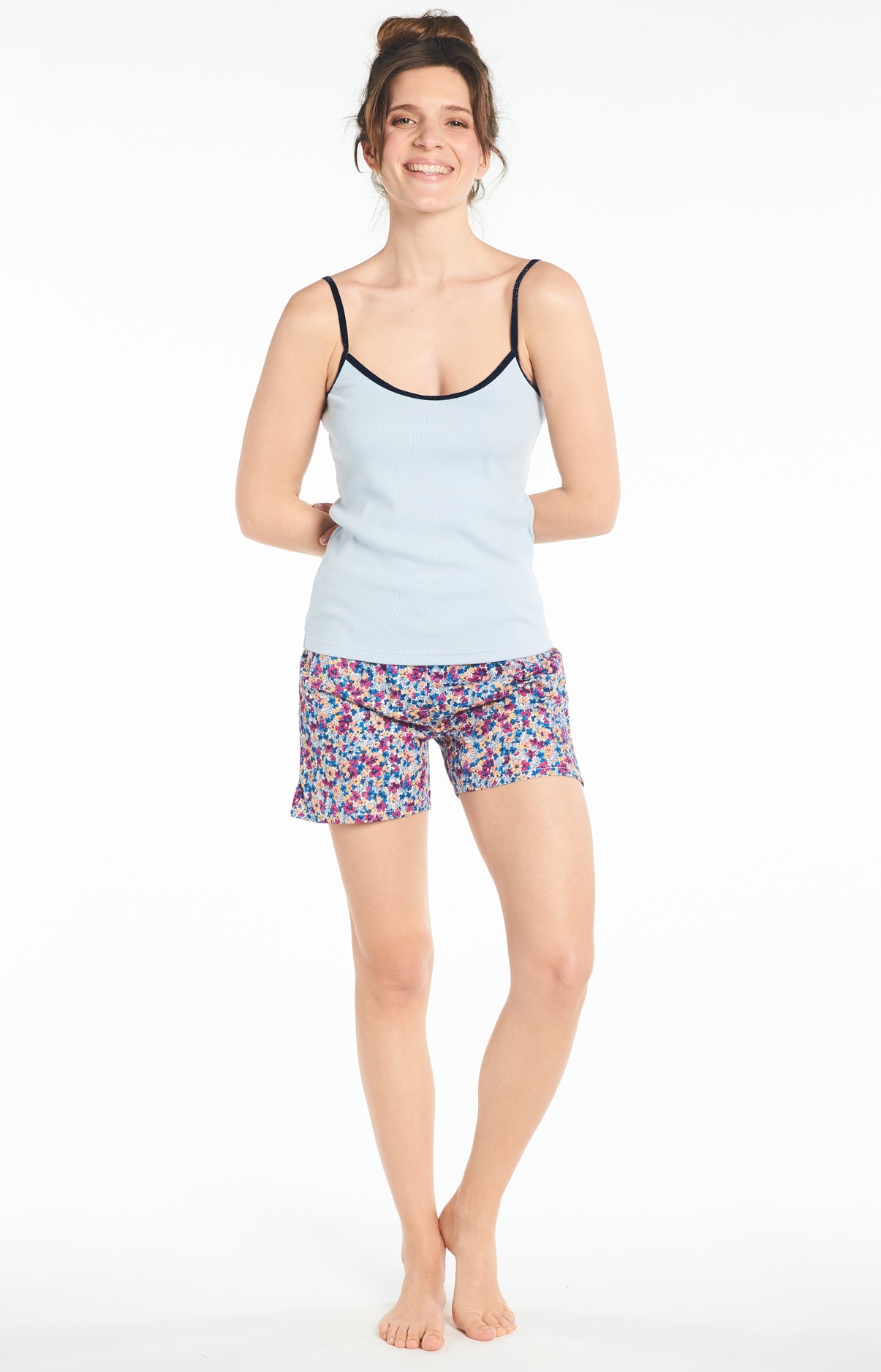 Short Fleur Violet 6