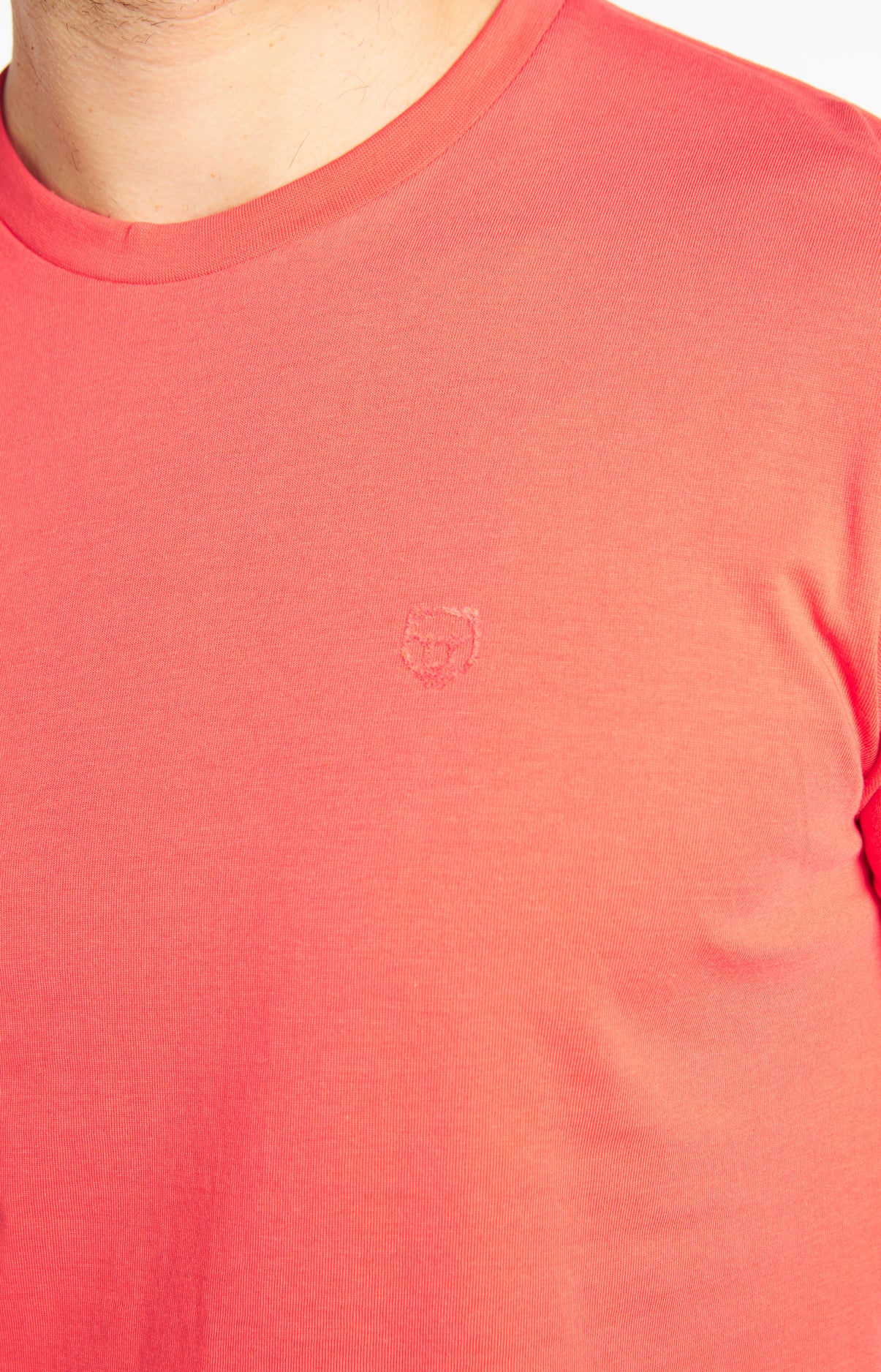 Tee-shirt Homme Uni Bleu 24