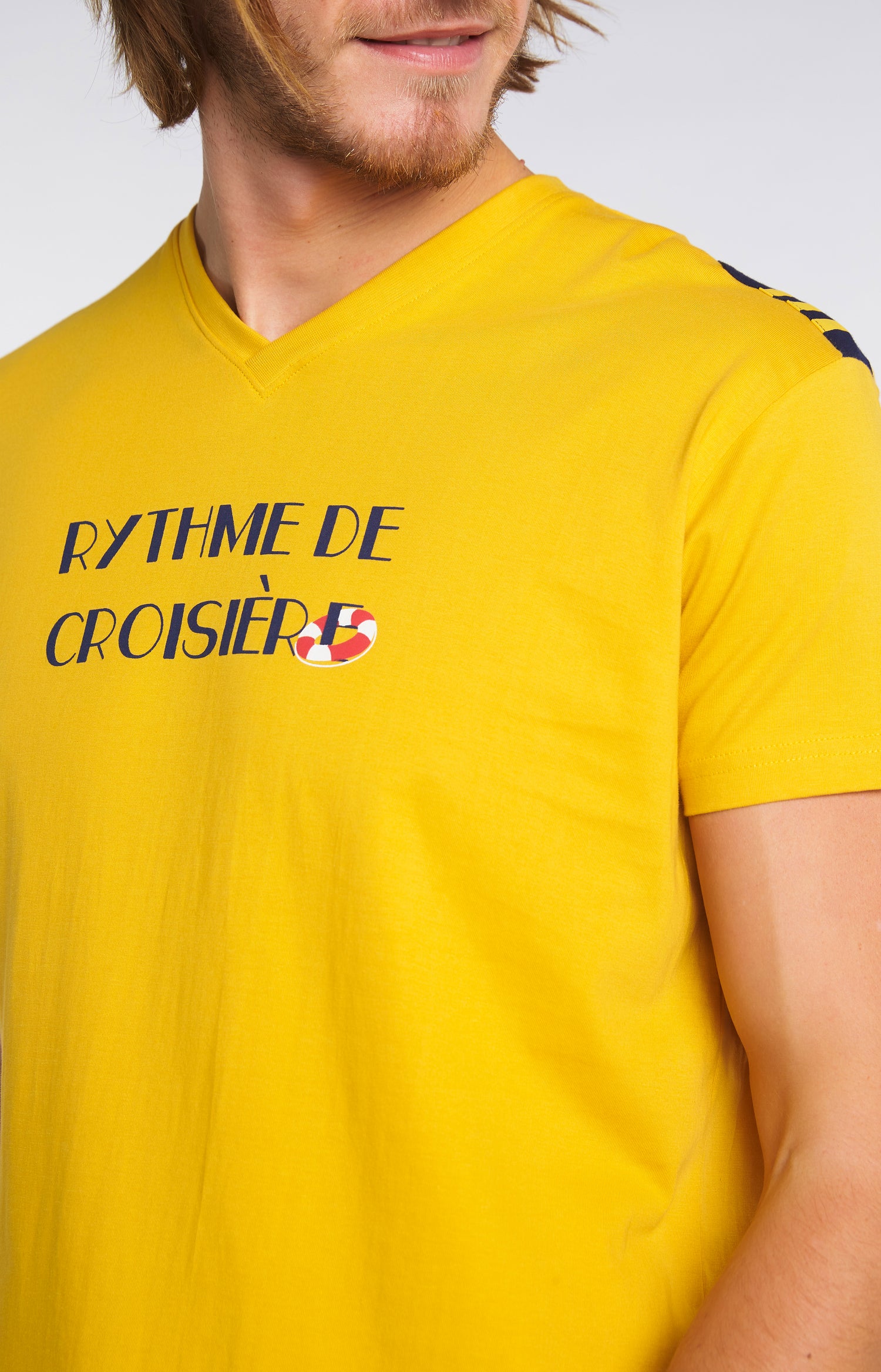 Pyjashort Homme Bouée Marine 6