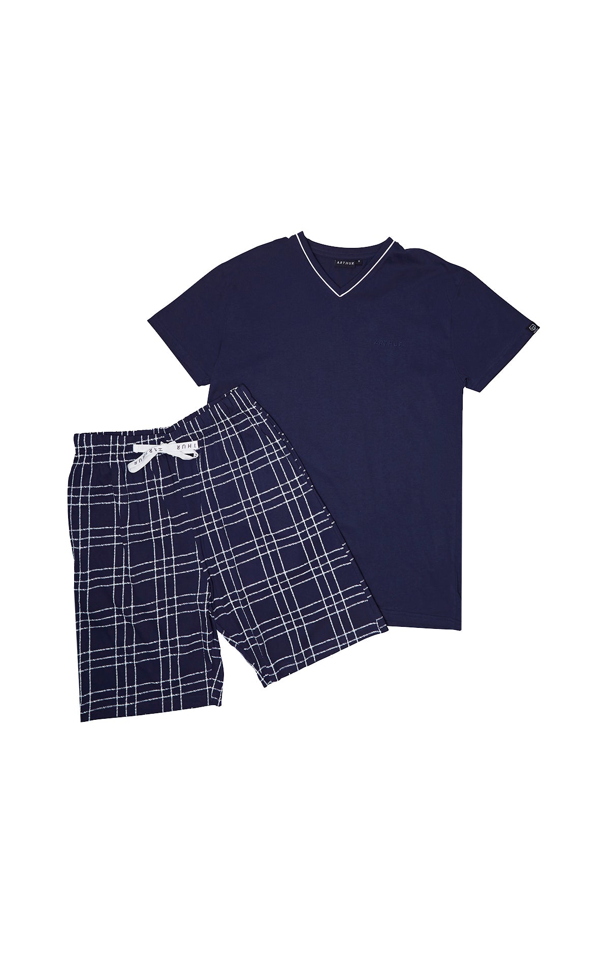 Pyjashort Homme Lewis Homme Marine 3