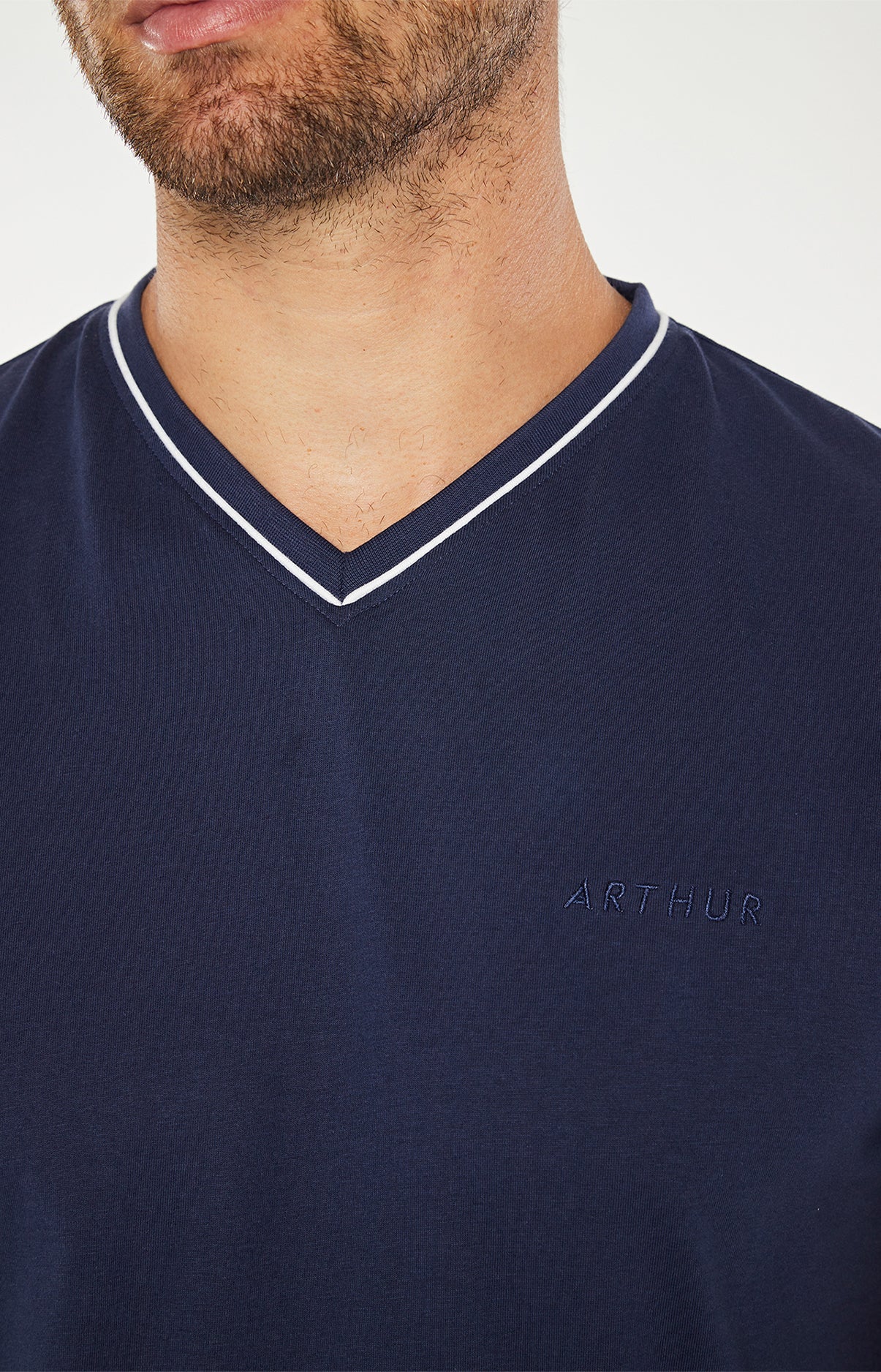 Pyjashort Homme Lewis Homme Marine 4
