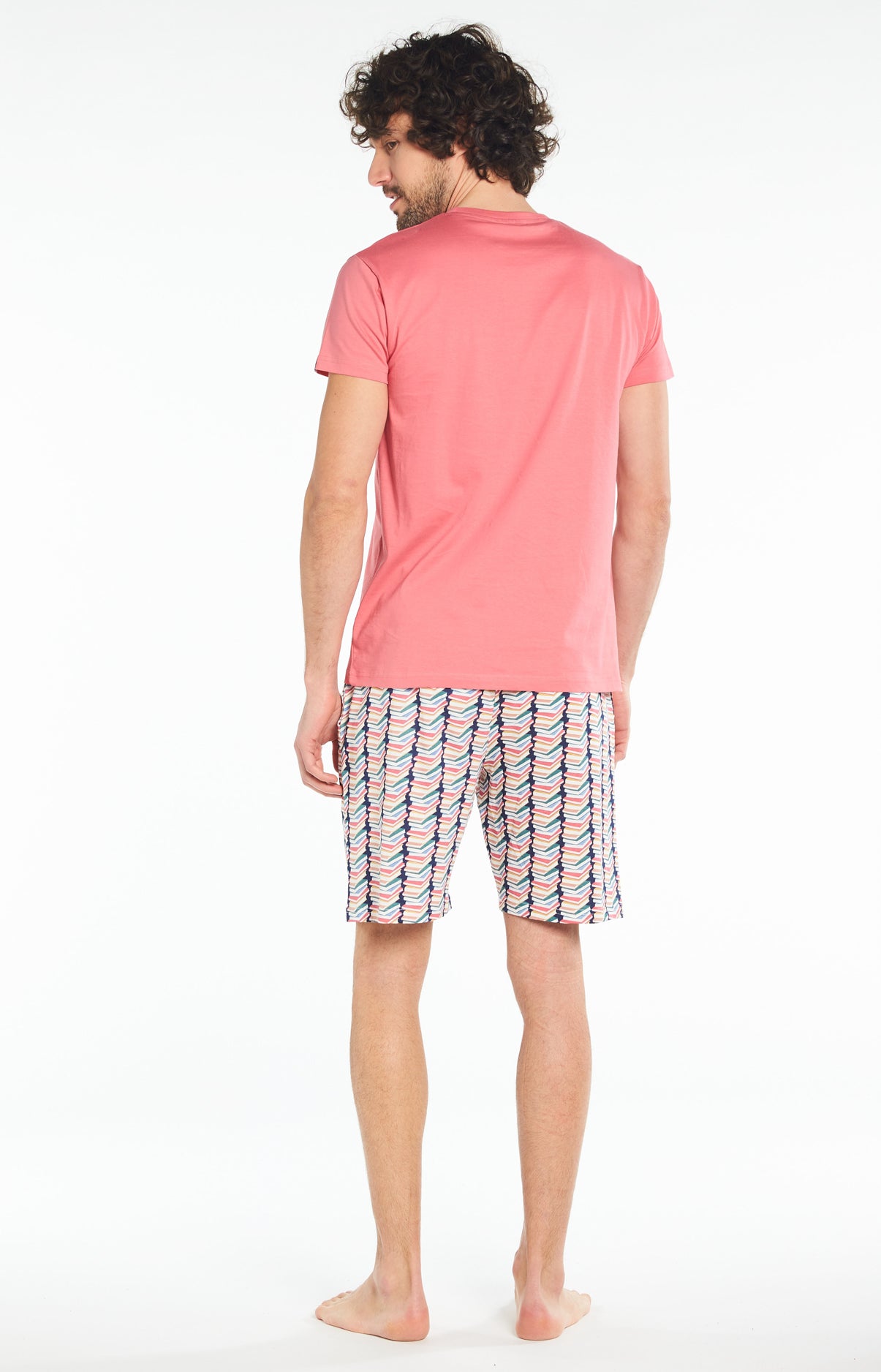 Pyjashort Homme Livre à domicile Multicolore 6