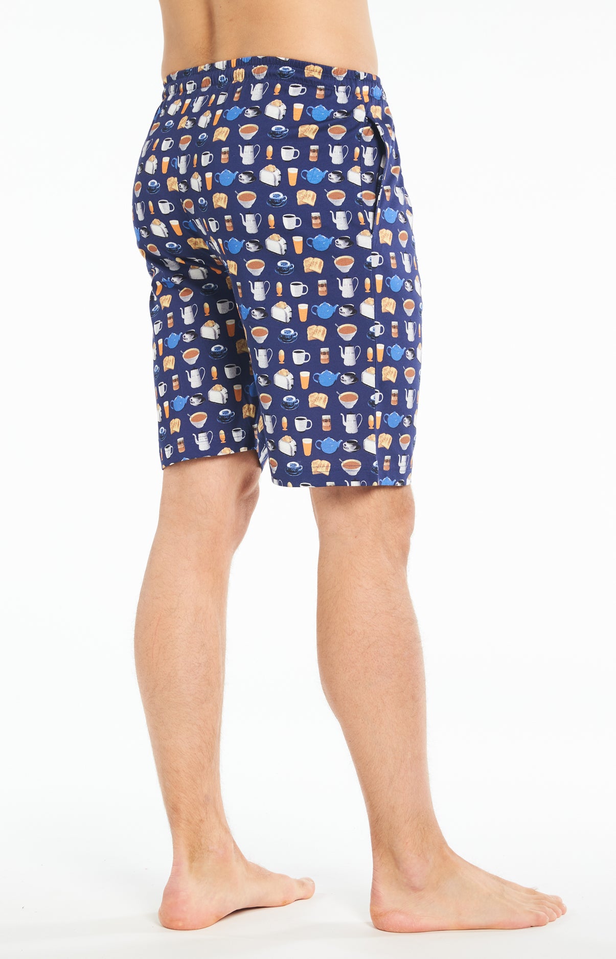 Pyjashort Homme Thé Lit Travail Marine 6