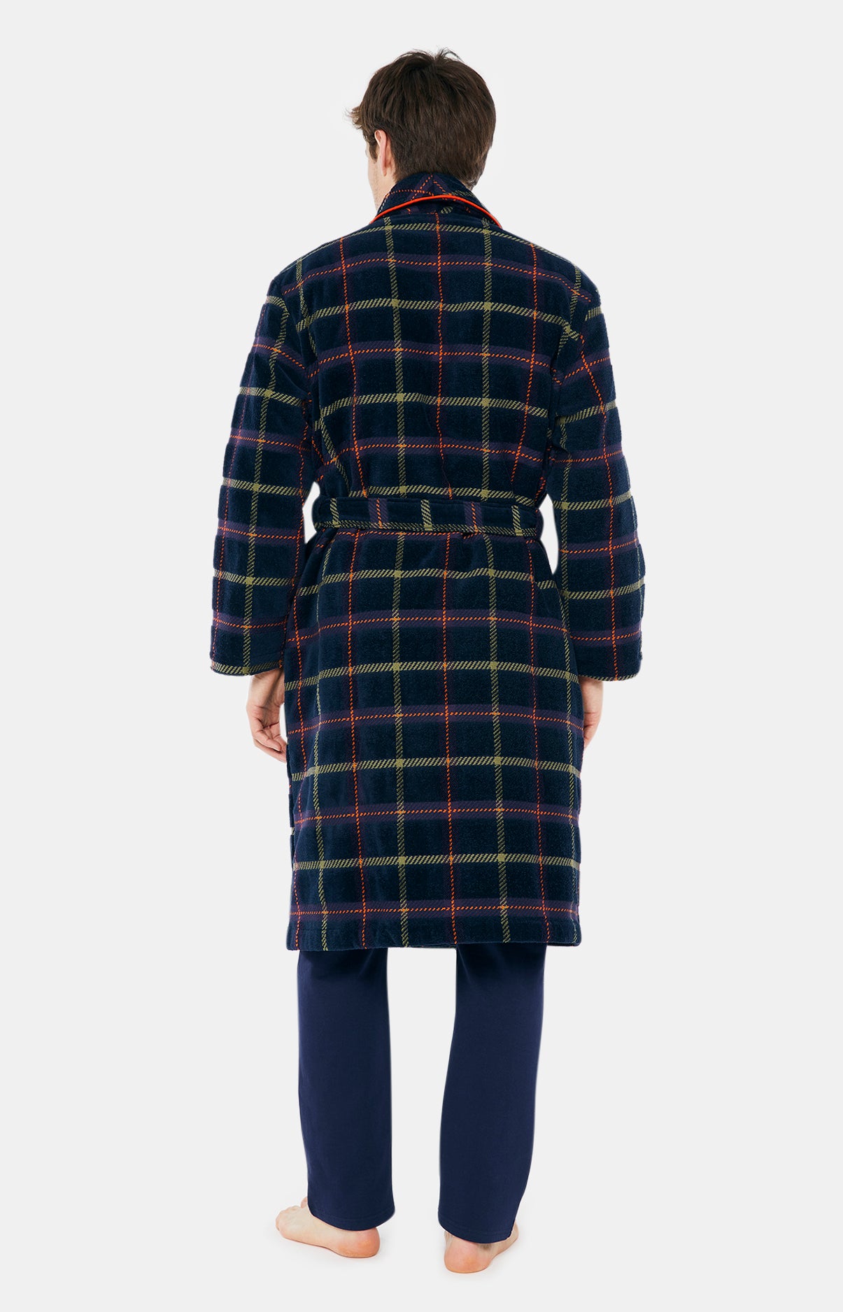 Peignoir Homme Tartan de Folie Marine 4