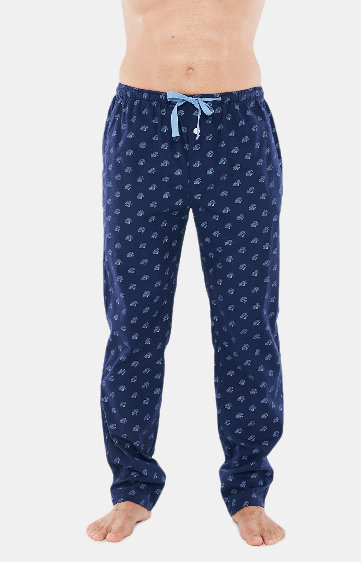 Pyjama long boutonné Homme 2CV Marine 9