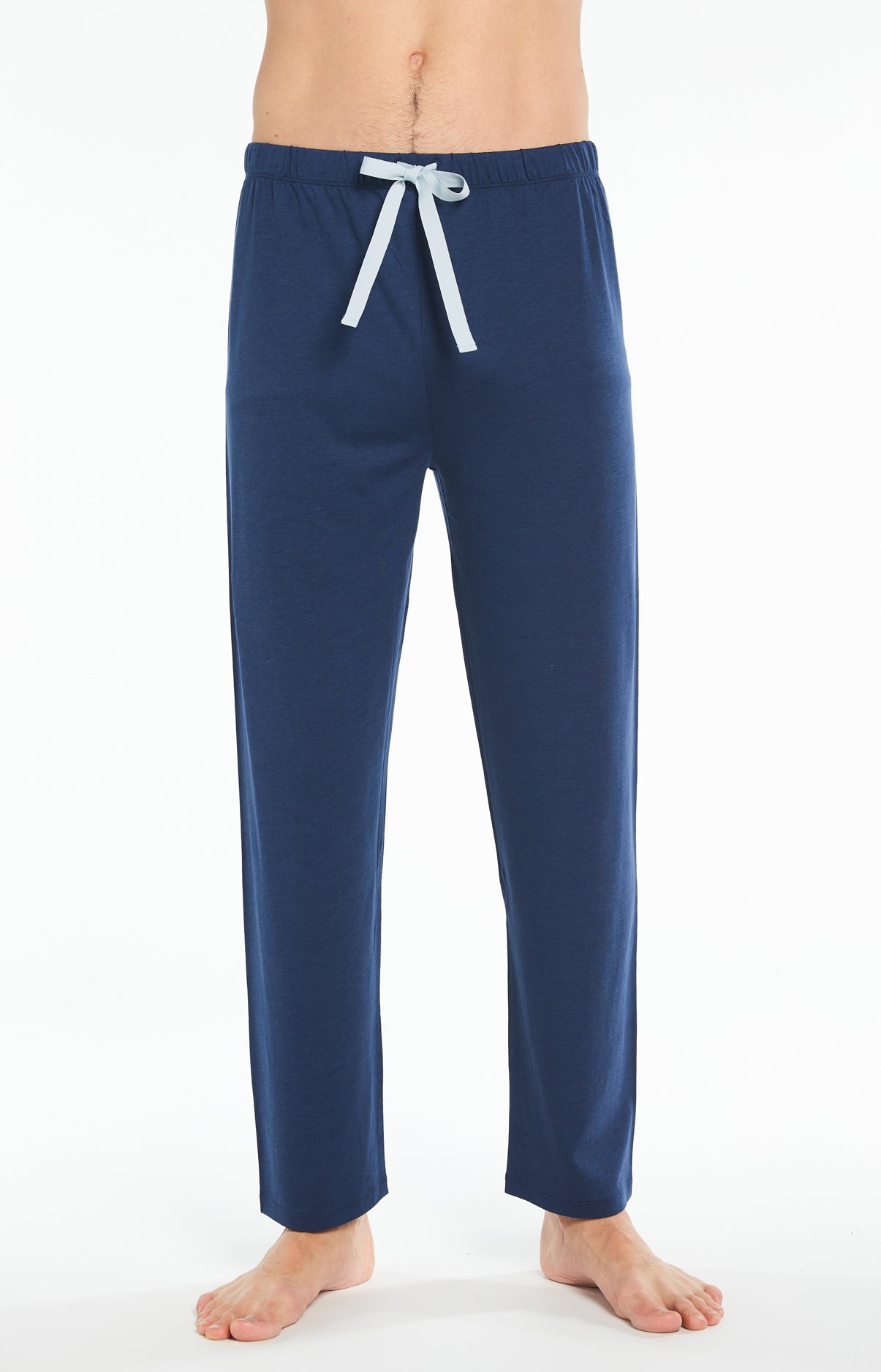 Pyjama long Homme Lyocell Marine 5