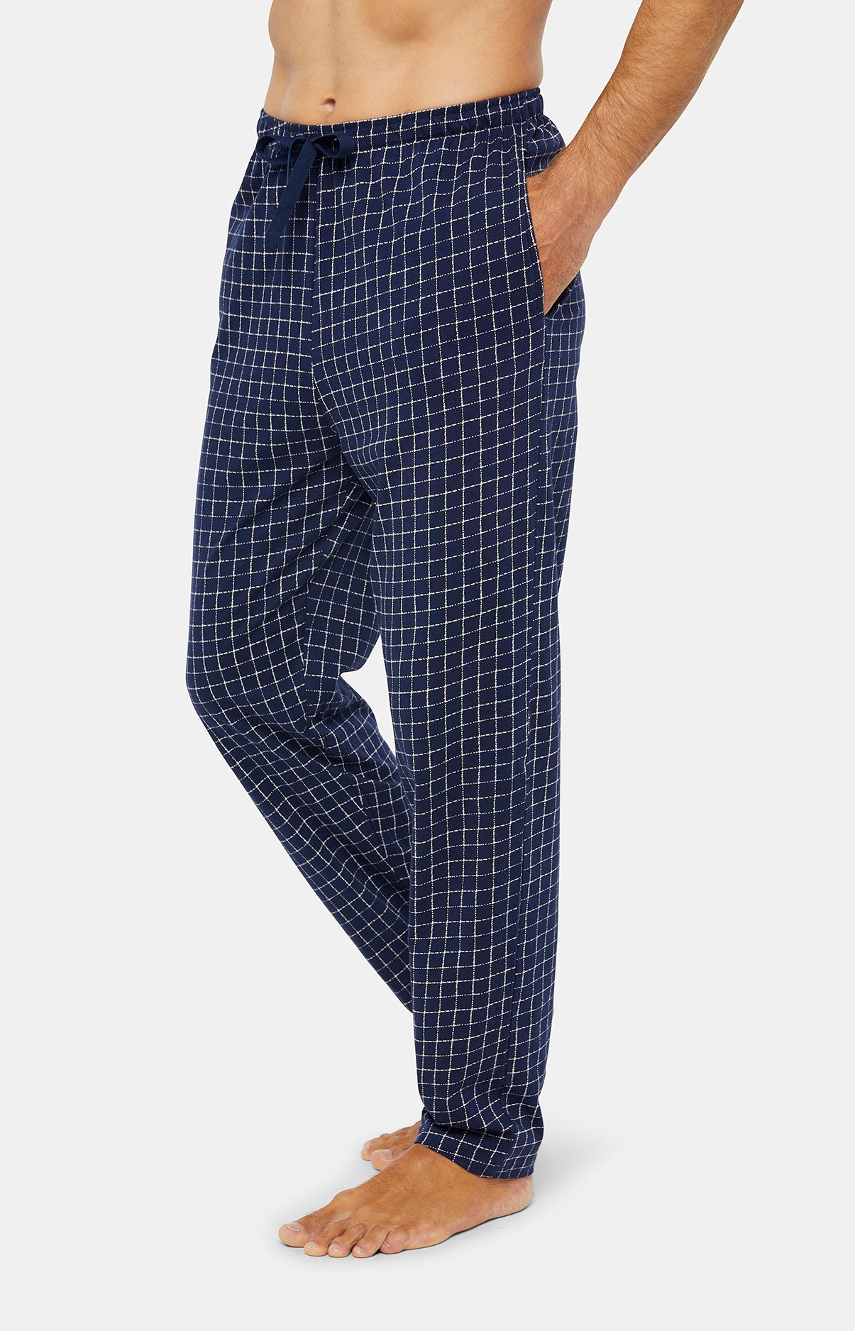 Pyjama long Homme Classique Marine 6