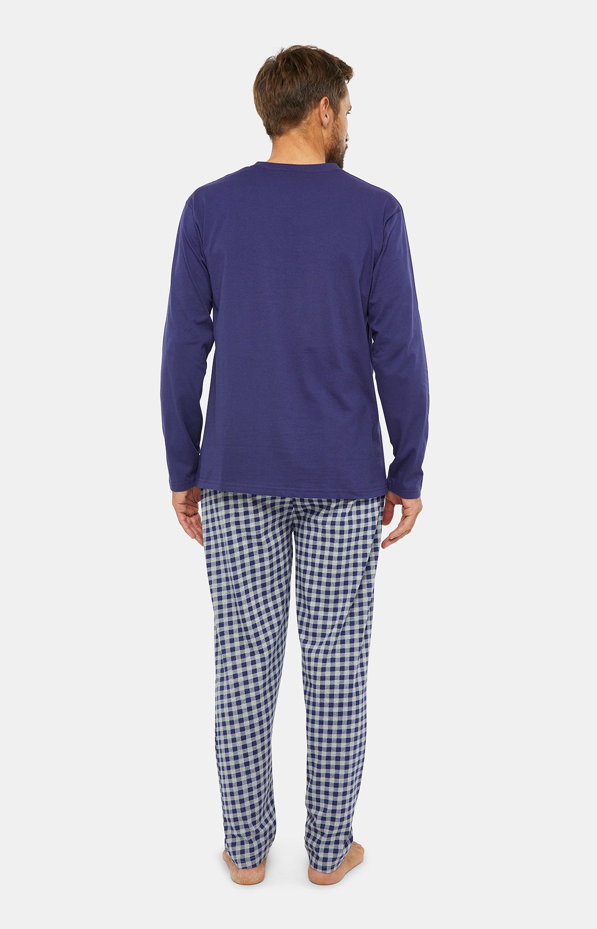 Pyjama long Homme Bed or not to bed Bleu 4