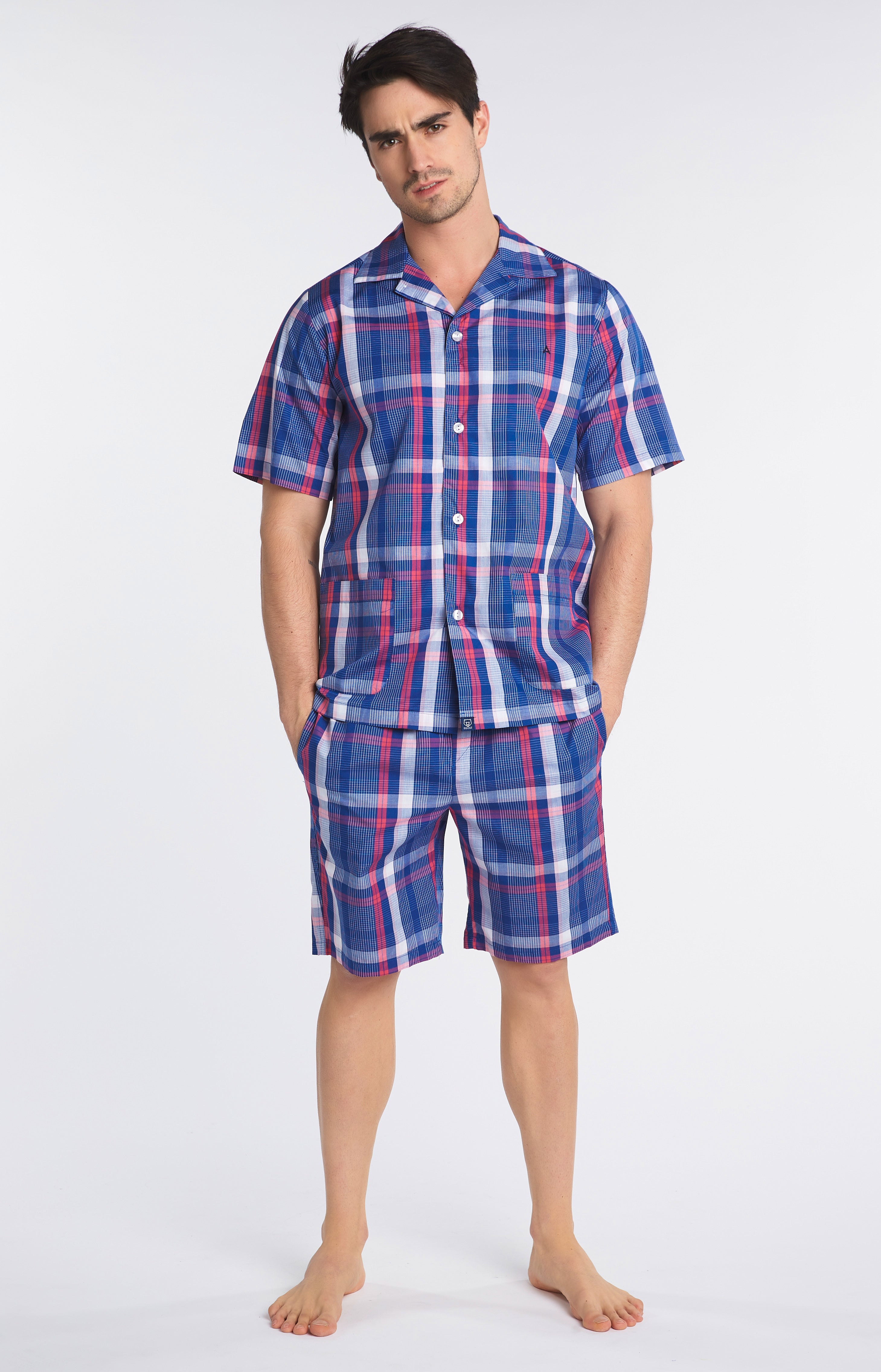 Pyjama court Femme Opéra Marine 1