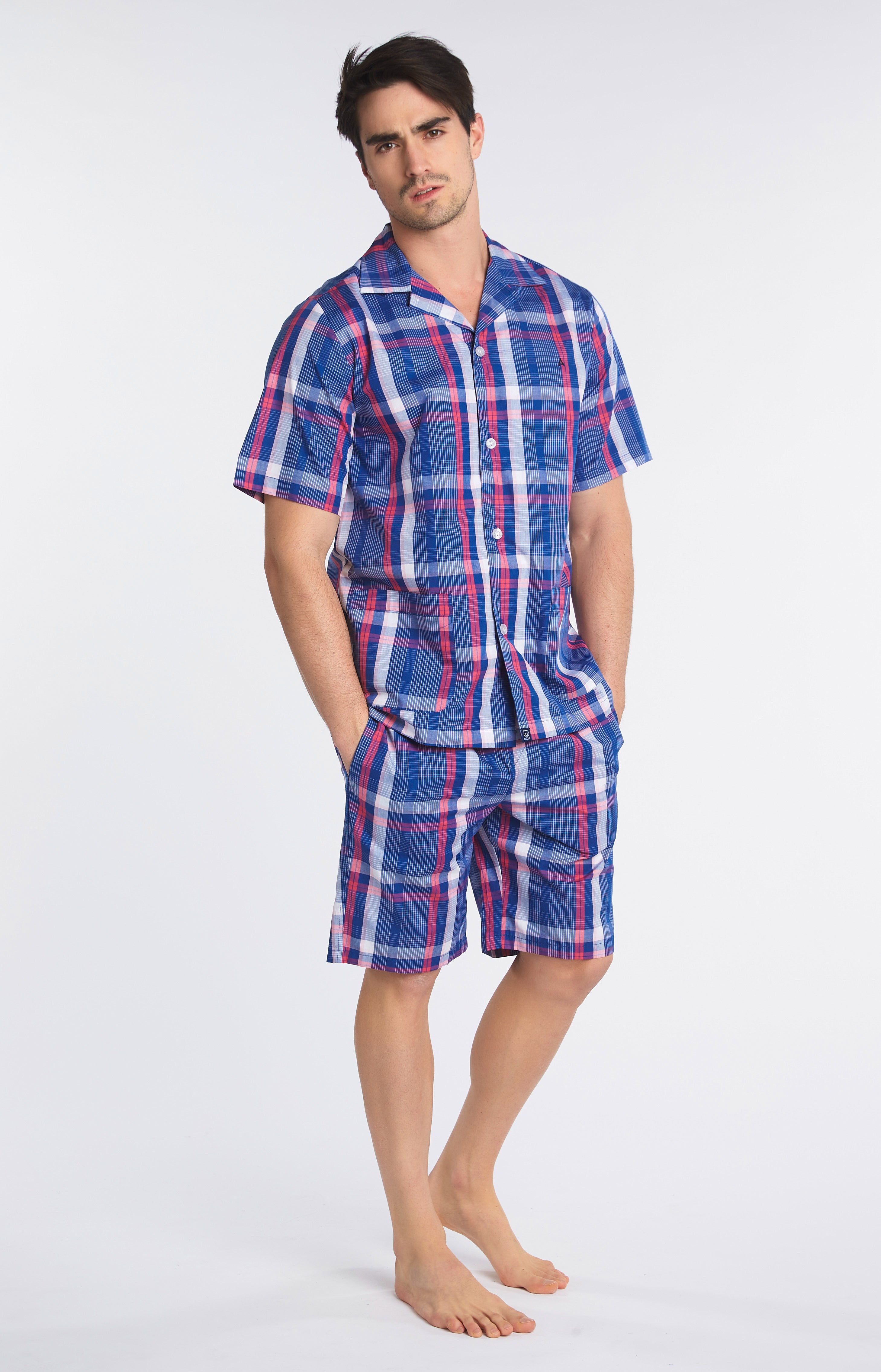 Pyjama court Femme Opéra Marine 2