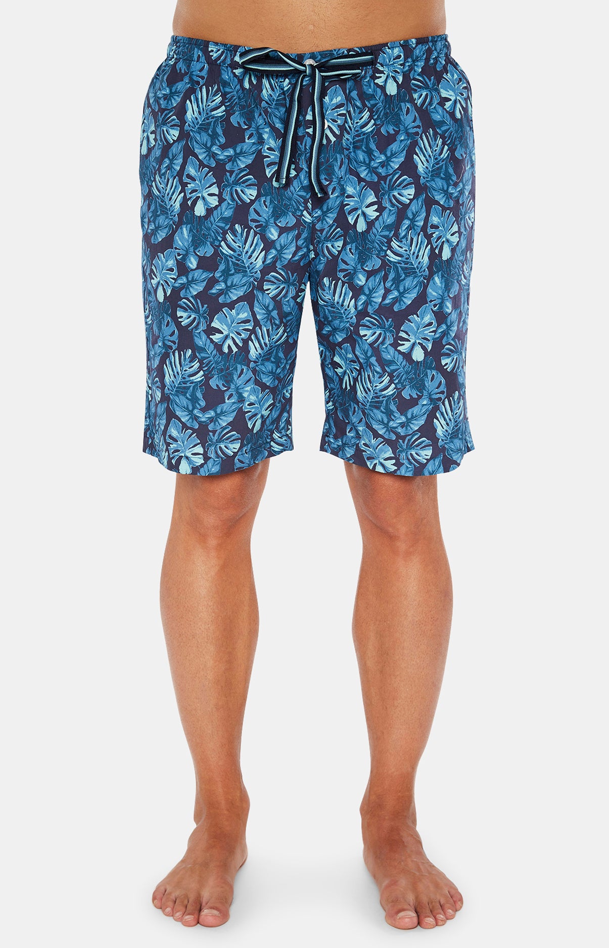 Pyjama court boutonné Homme Tropique Marine 5