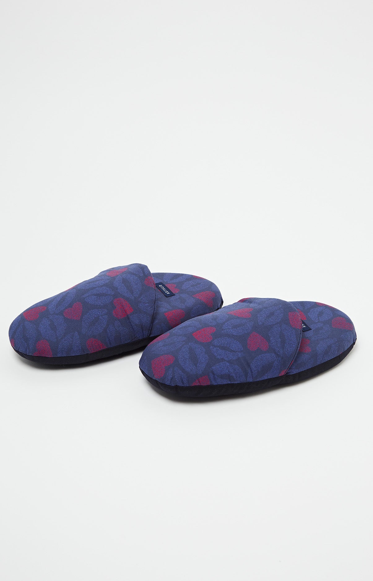 Pantoufles Homme Femme Bisous Marine 1
