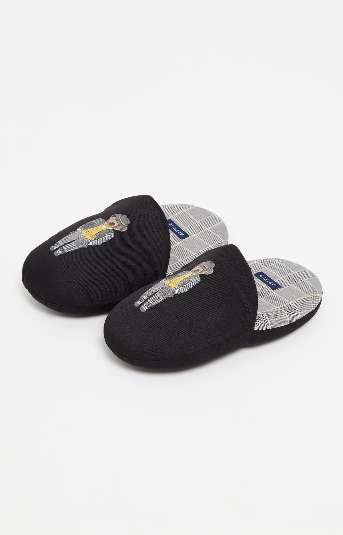 Pantoufles Homme Charles Gris 1