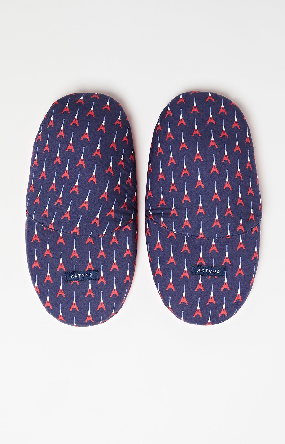 Pantoufles Homme Eiffel Marine 2