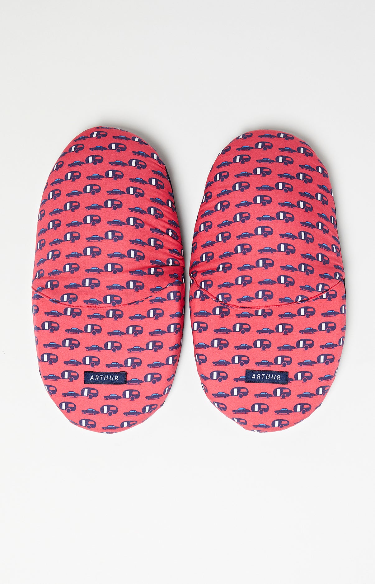 Pantoufles Homme Nomade in France Rouge 2