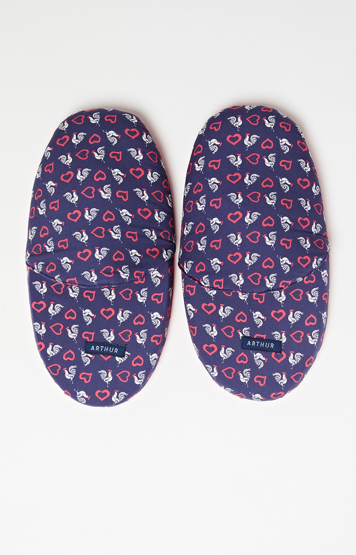 Pantoufles Homme Cocoeurico Marine 2