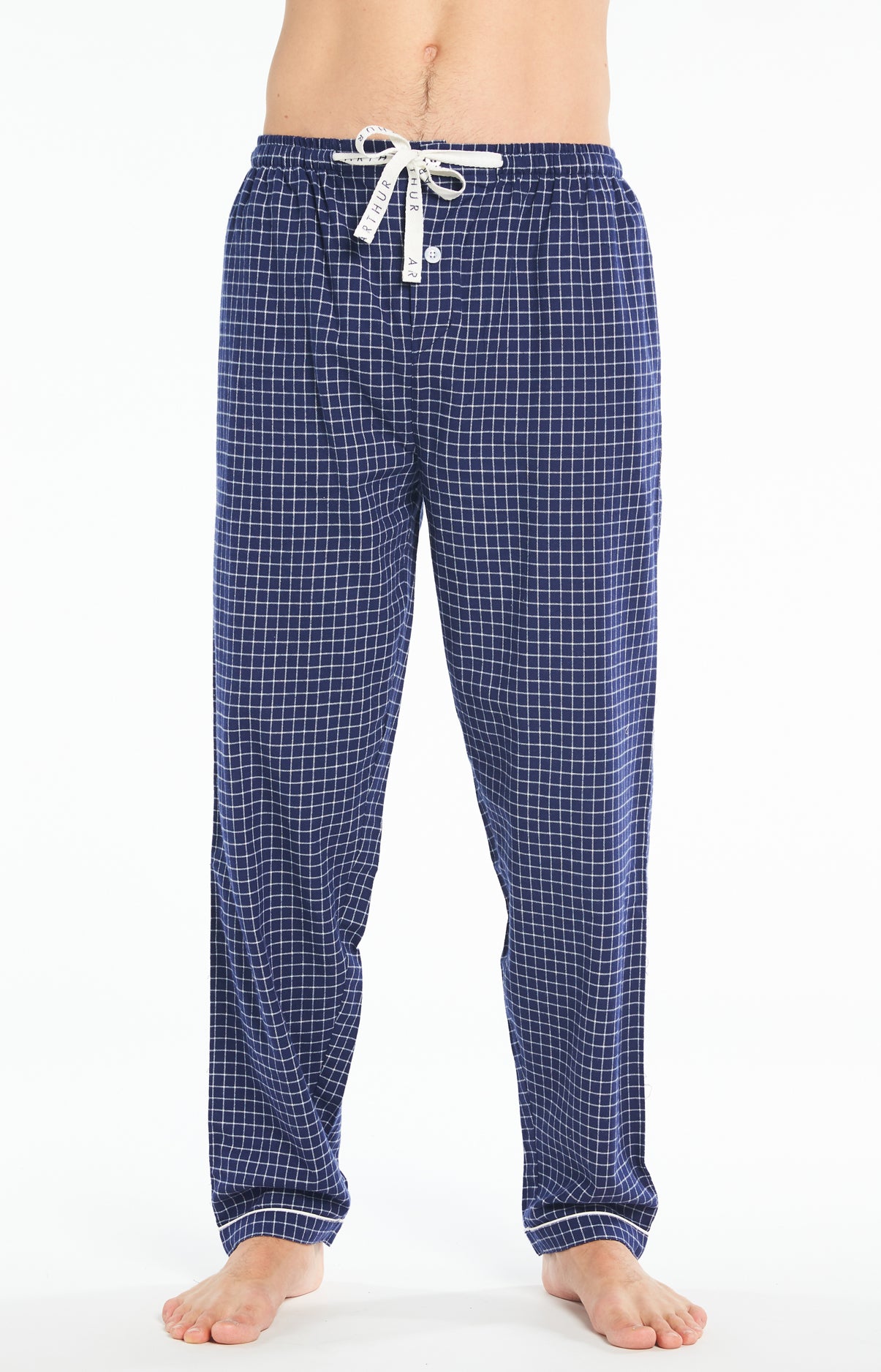 Pyjama Homme long Homme Pilou Classique Marine 8