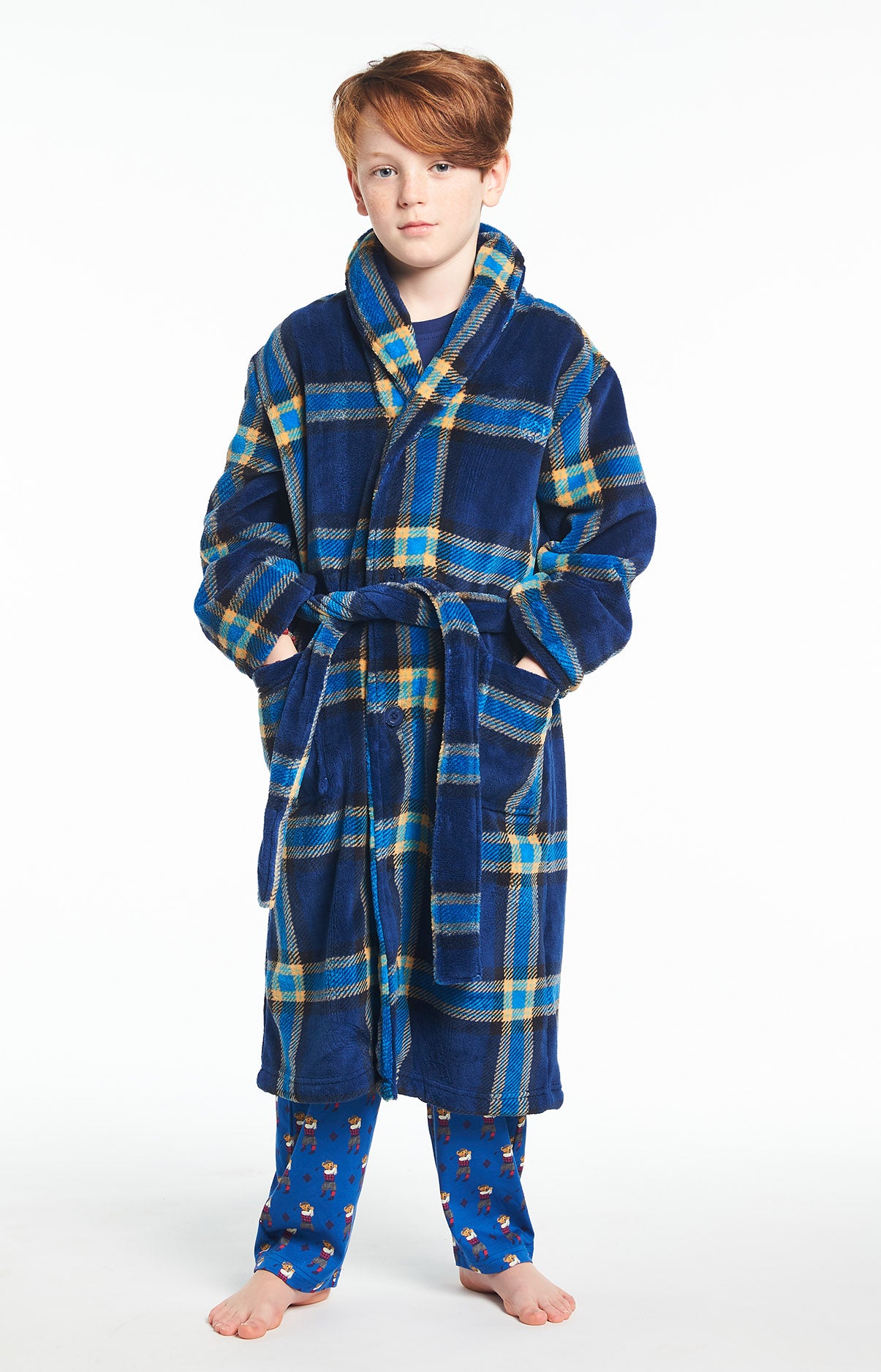 Robe Enfant de chambre Soirée Marine 2
