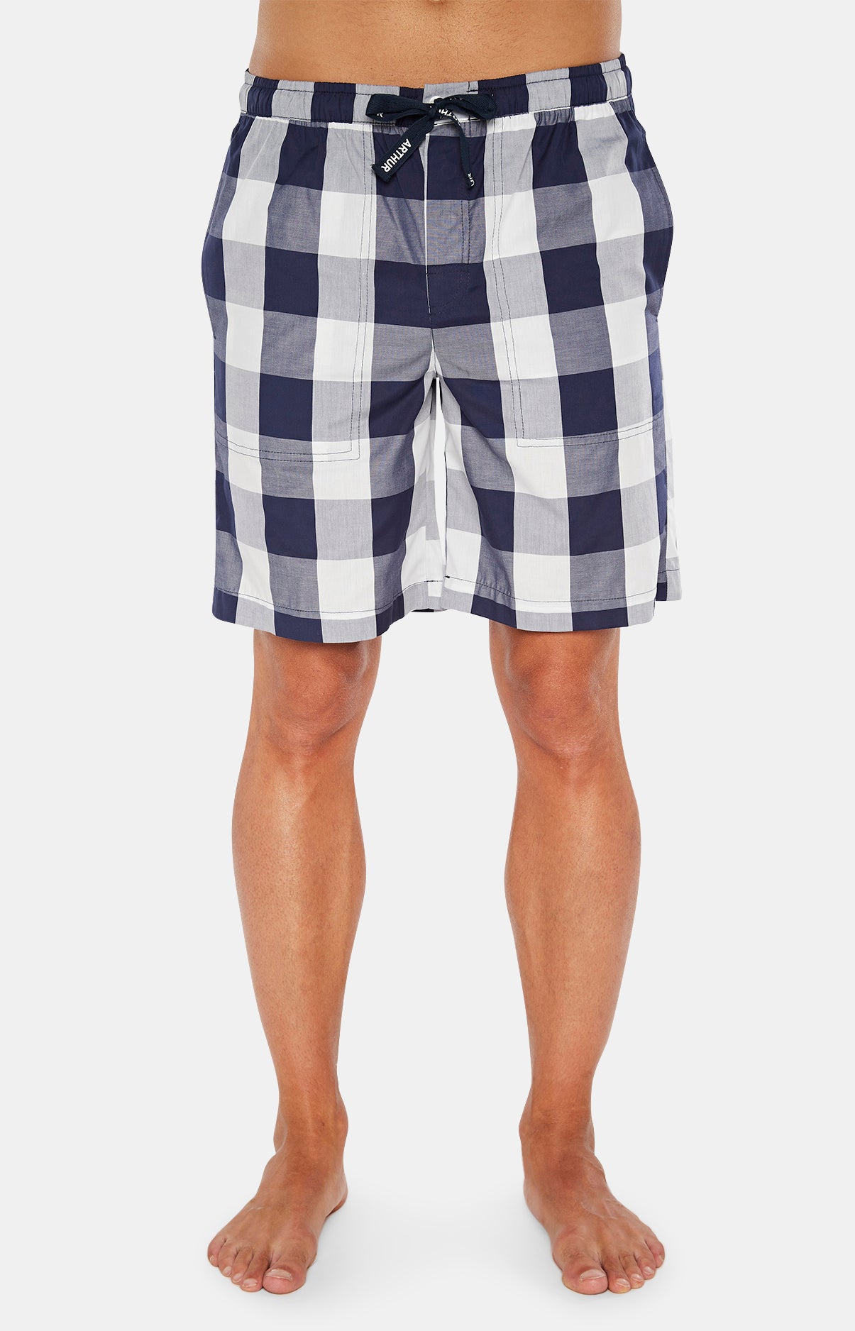 Short Homme Carreaux Big Vichy Marine 5