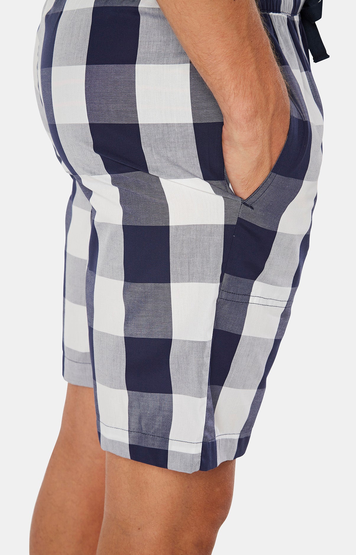 Short Homme Carreaux Big Vichy Marine 6