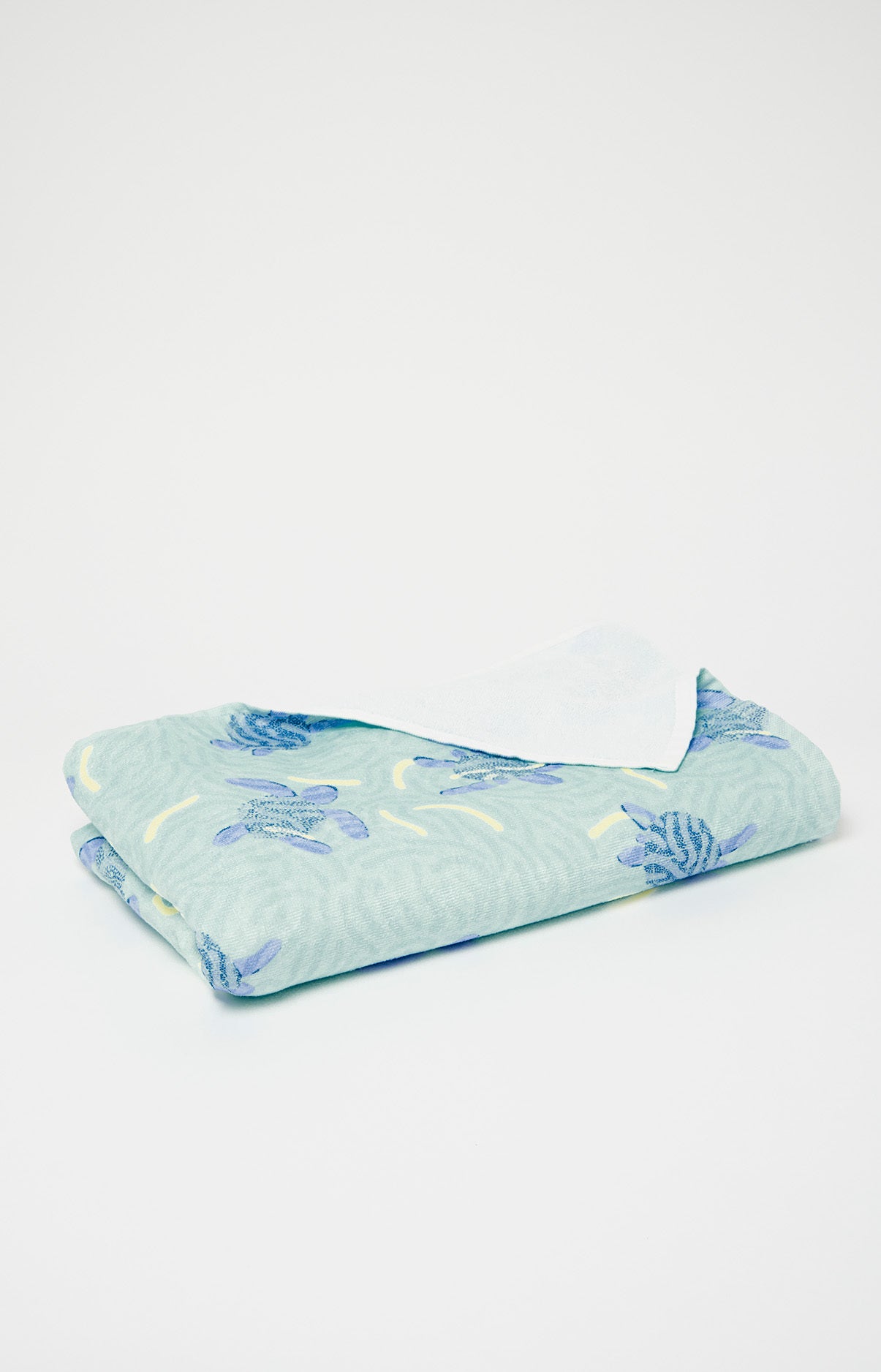 Serviette Accessoire Tortue Bleu 1