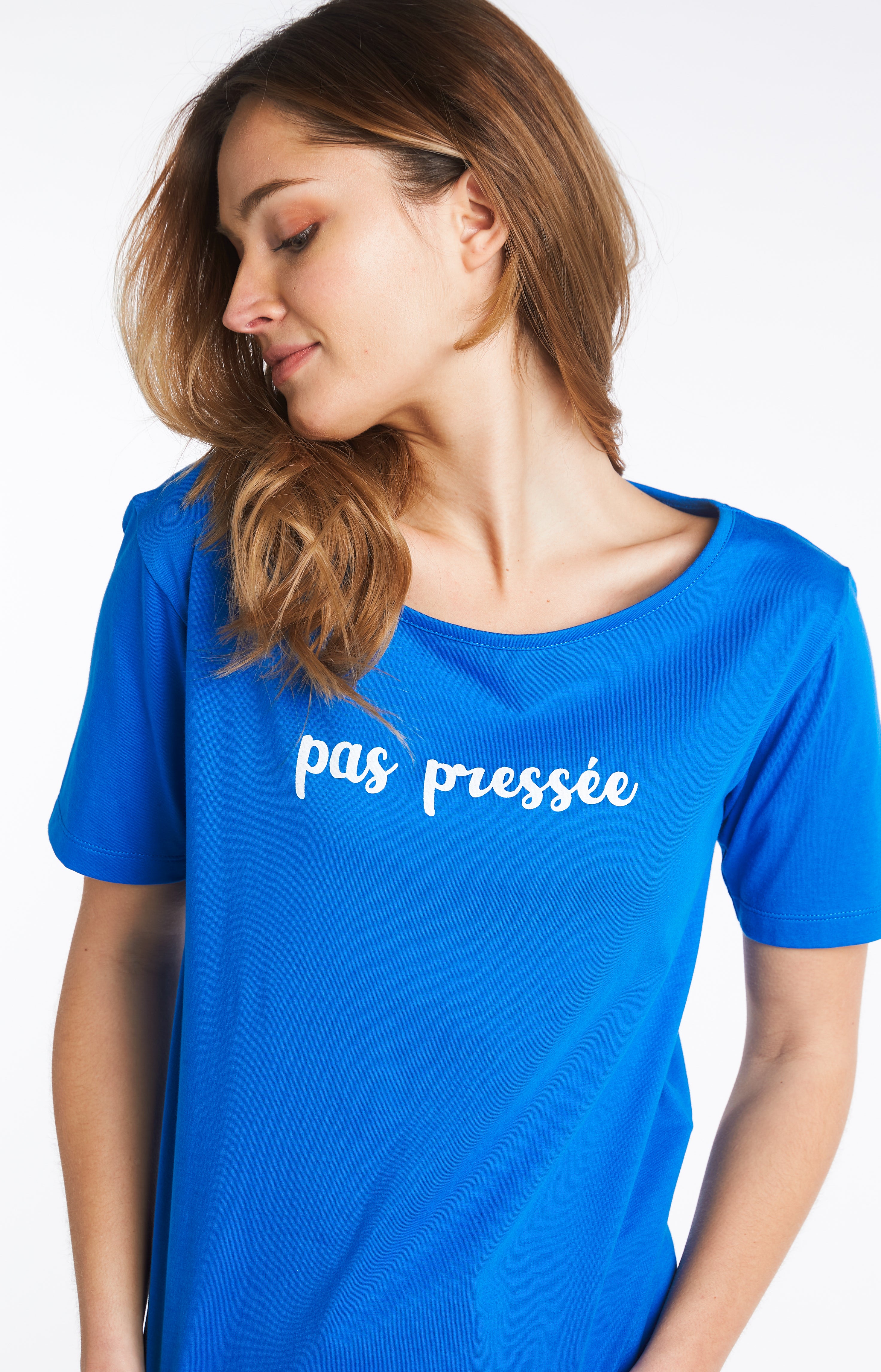 Pyjama long Femme Agrume Blanc et Ivoire 2