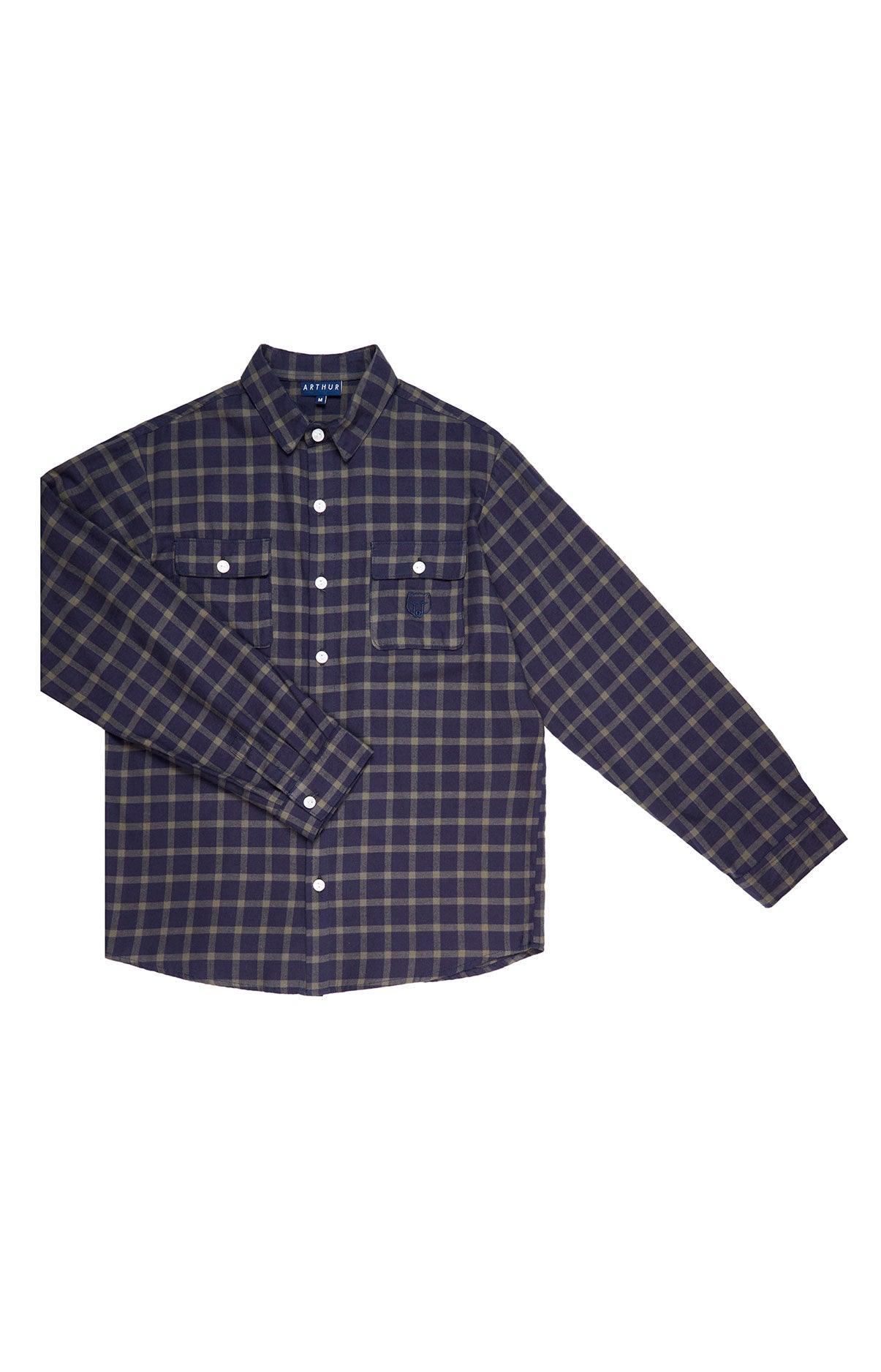 Sur Chemise Homme manches longues Sam Vert 3