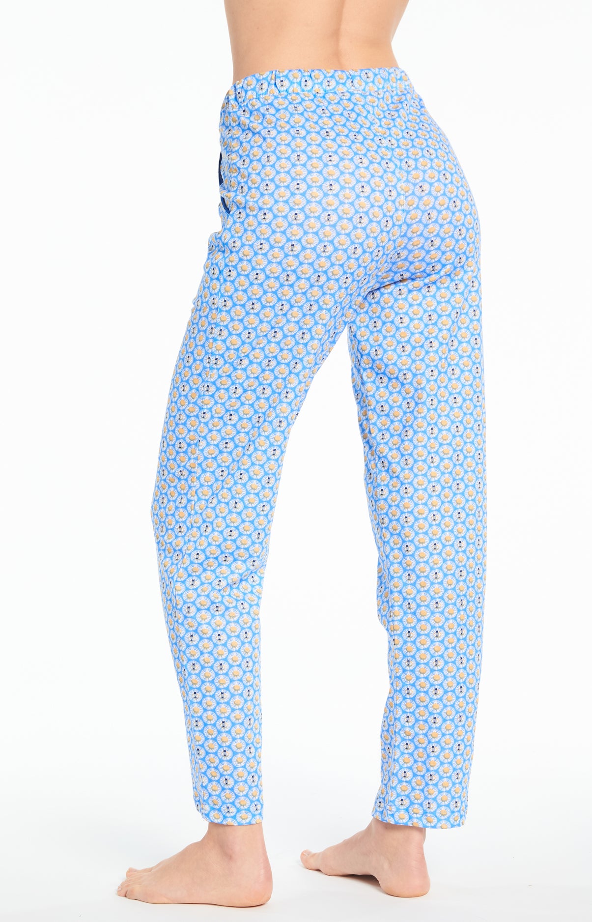 Pyjama long Femme Paquerette Bleu 7