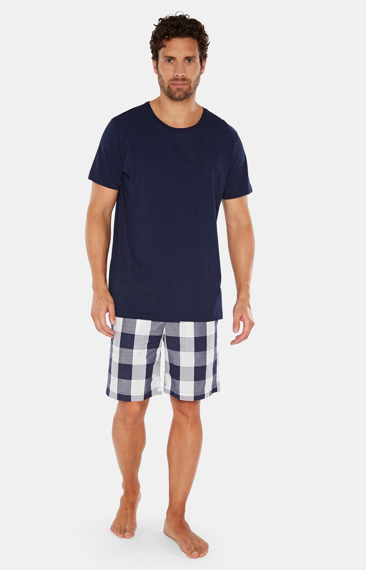 Tee-shirt Homme en coton pima Blanc et Ivoire 10