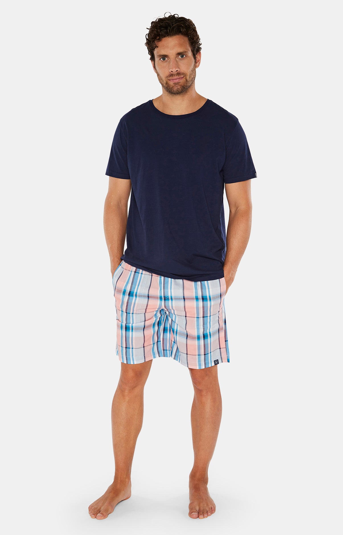 Tee-shirt Homme en coton pima Blanc et Ivoire 11