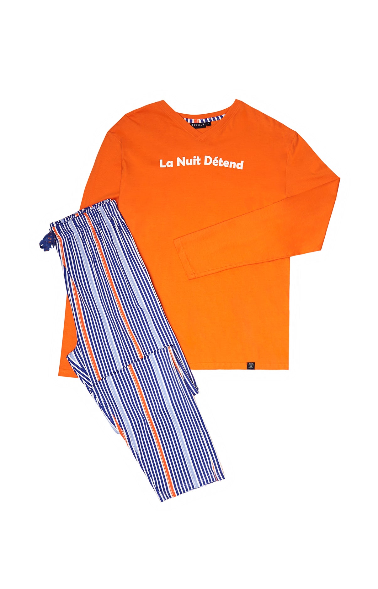 Pyjama long Homme La Nuit Détend Multicolore 3