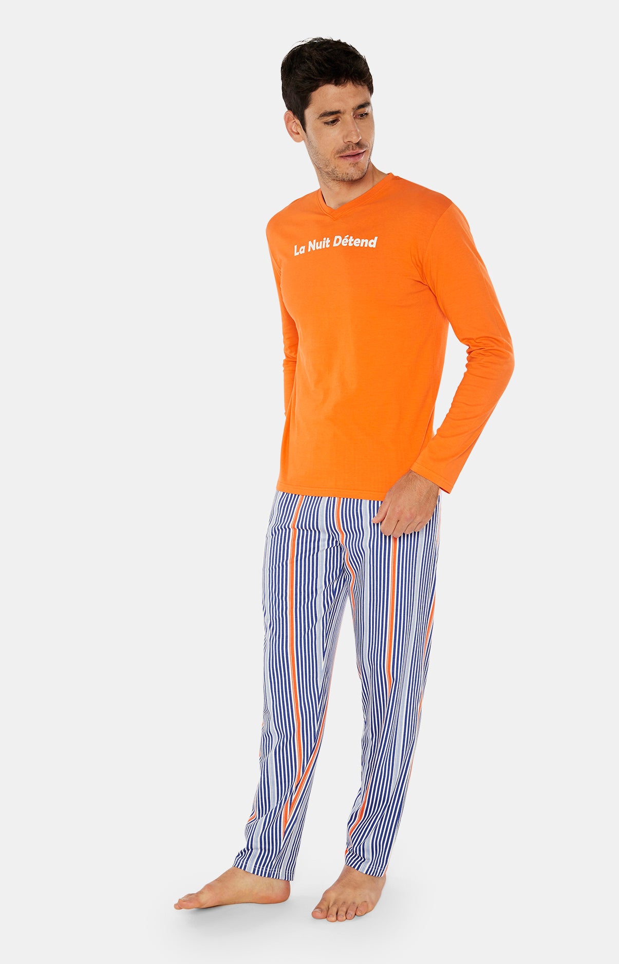 Pyjama long Homme La Nuit Détend Multicolore 2