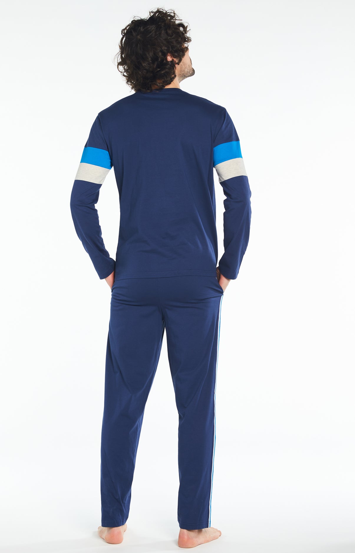 Pyjama Homme long Homme bed or not to Marine 6