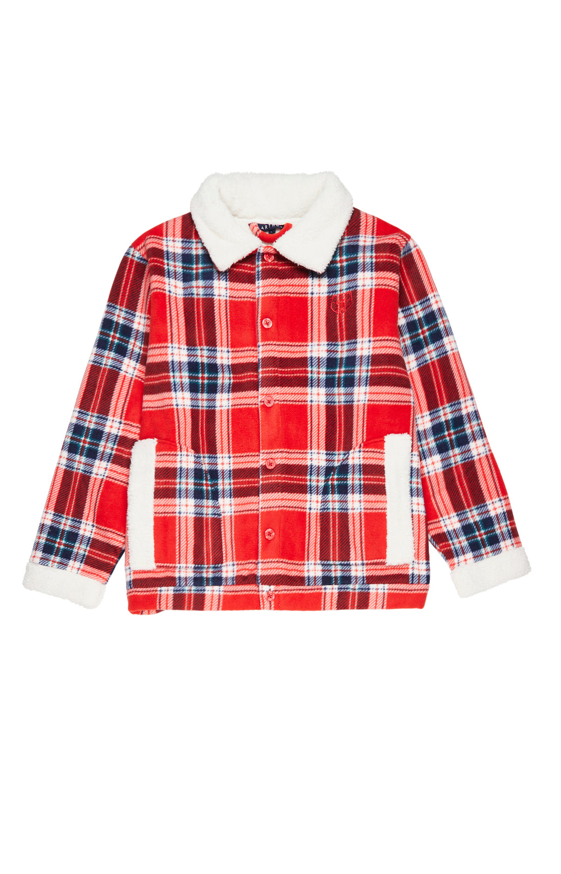 Veste Homme polaire Logan Rouge 3