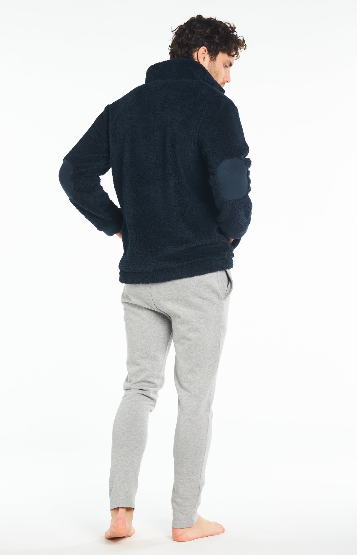 Veste Homme Polaire Homme Ours Marine 7